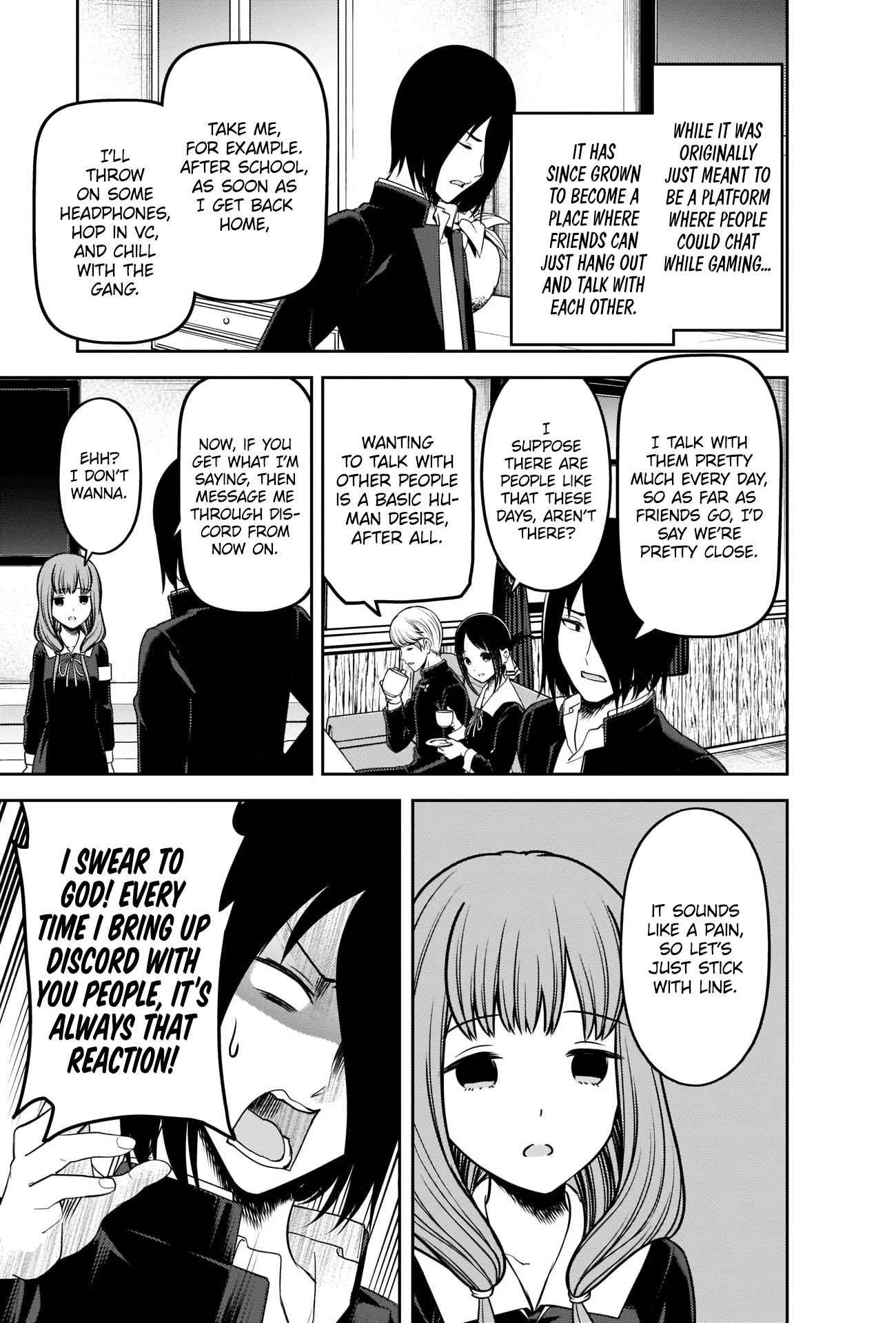 Kaguya-sama wa Kokurasetai - Tensai-tachi no Renai Zunousen Chapter 228 page 7 - Chapter 228
