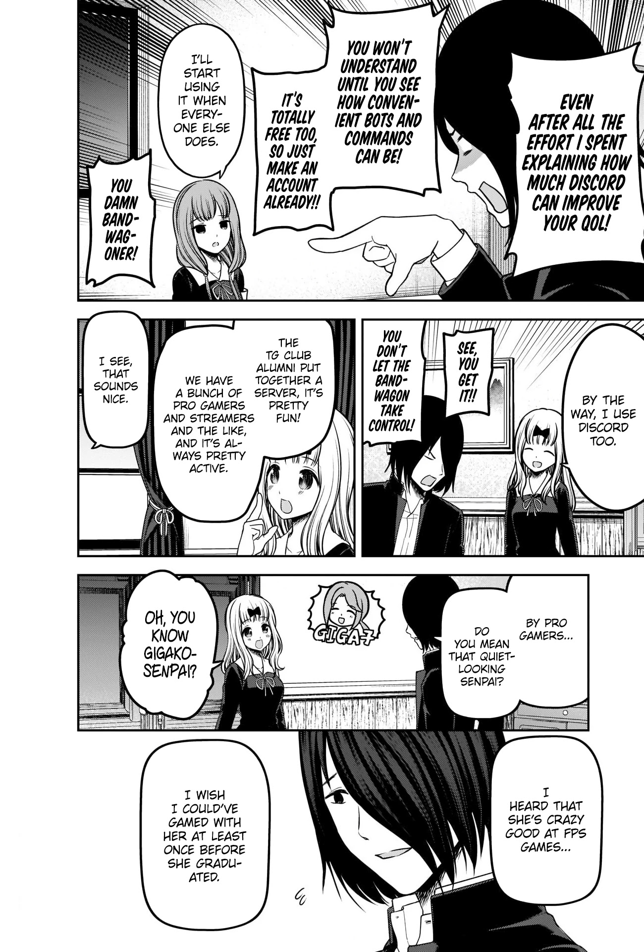 Kaguya-sama wa Kokurasetai - Tensai-tachi no Renai Zunousen Chapter 228 page 8 - Chapter 228
