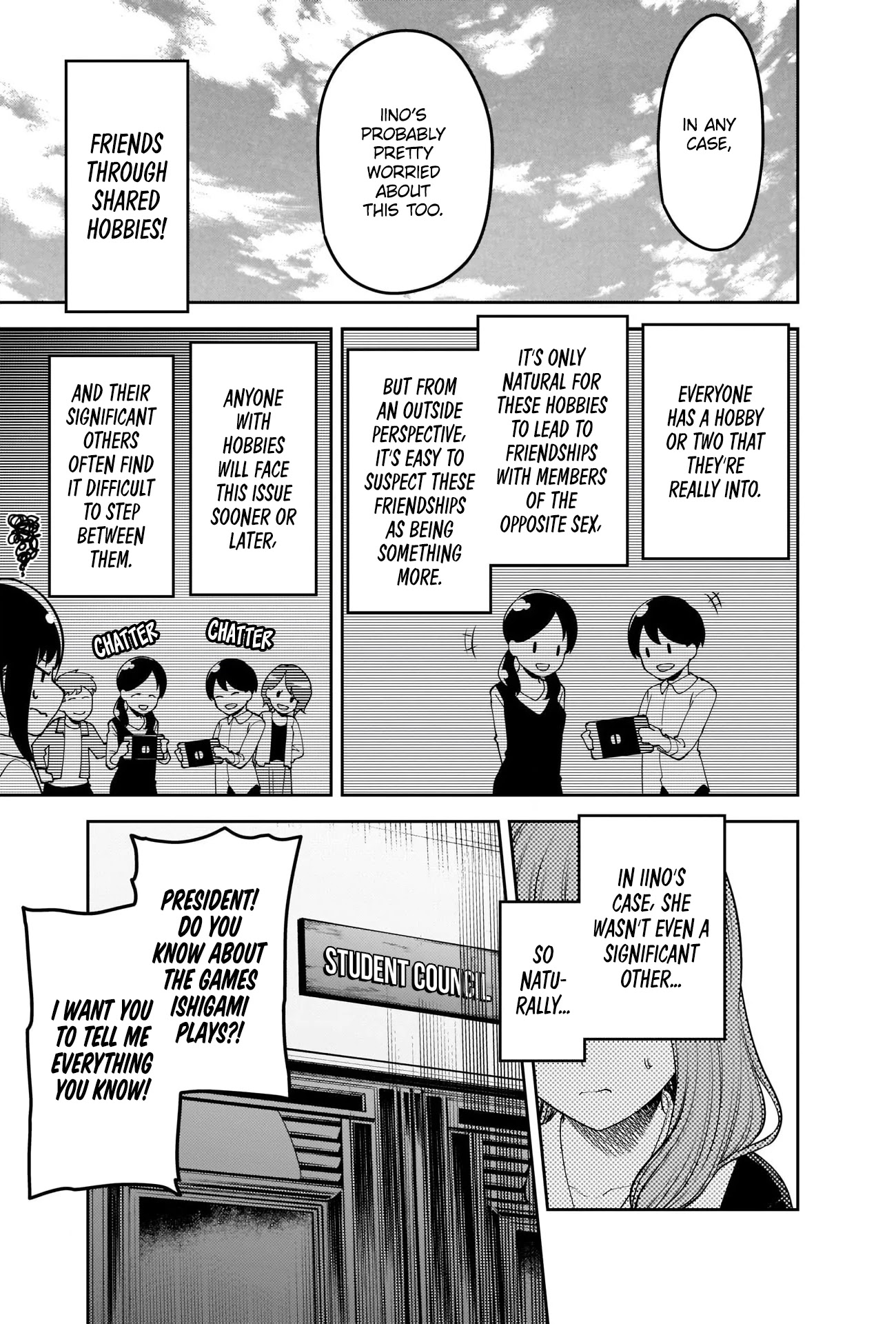 Kaguya-sama wa Kokurasetai - Tensai-tachi no Renai Zunousen Chapter 229 page 4 - Chapter 229