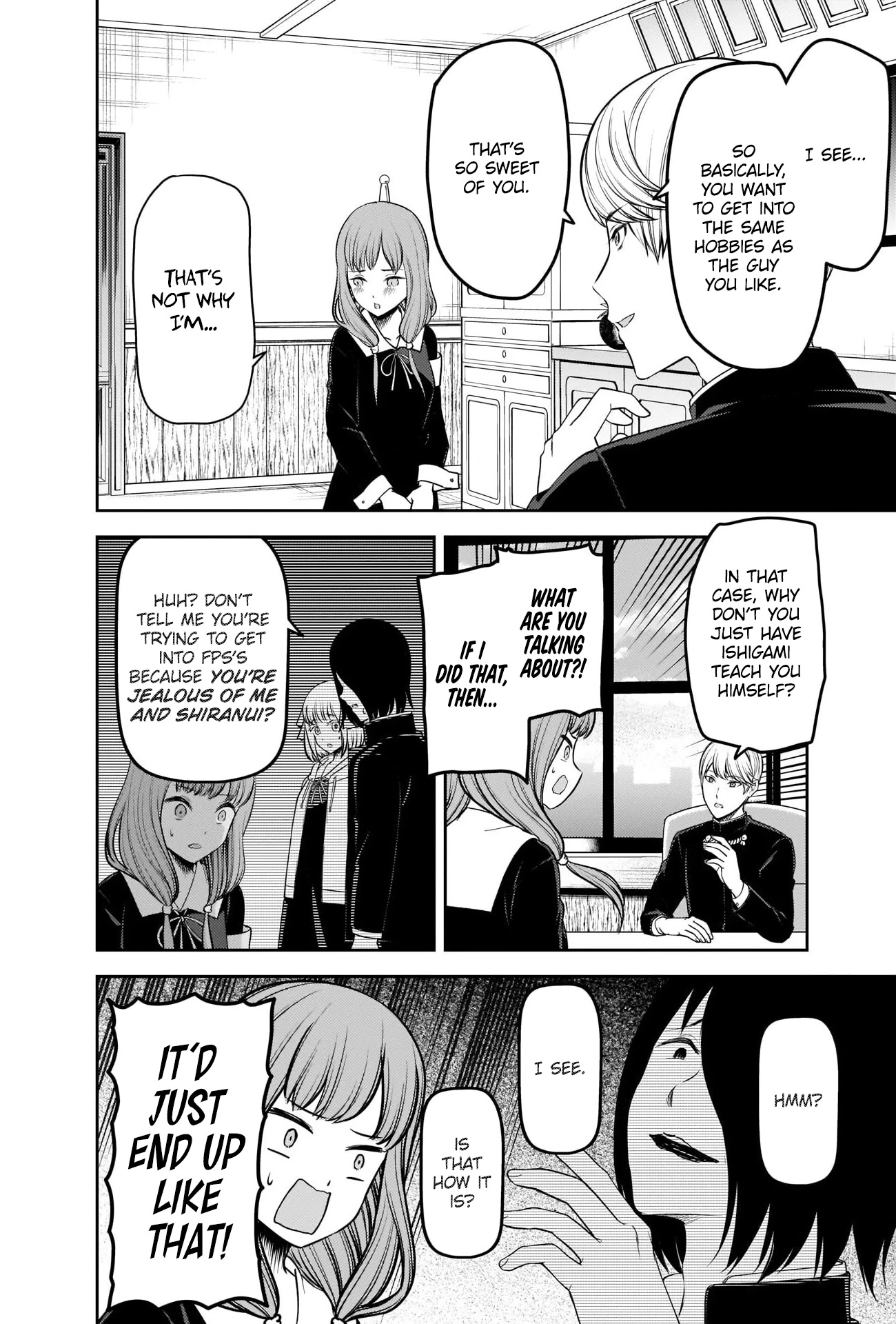 Kaguya-sama wa Kokurasetai - Tensai-tachi no Renai Zunousen Chapter 229 page 5 - Chapter 229