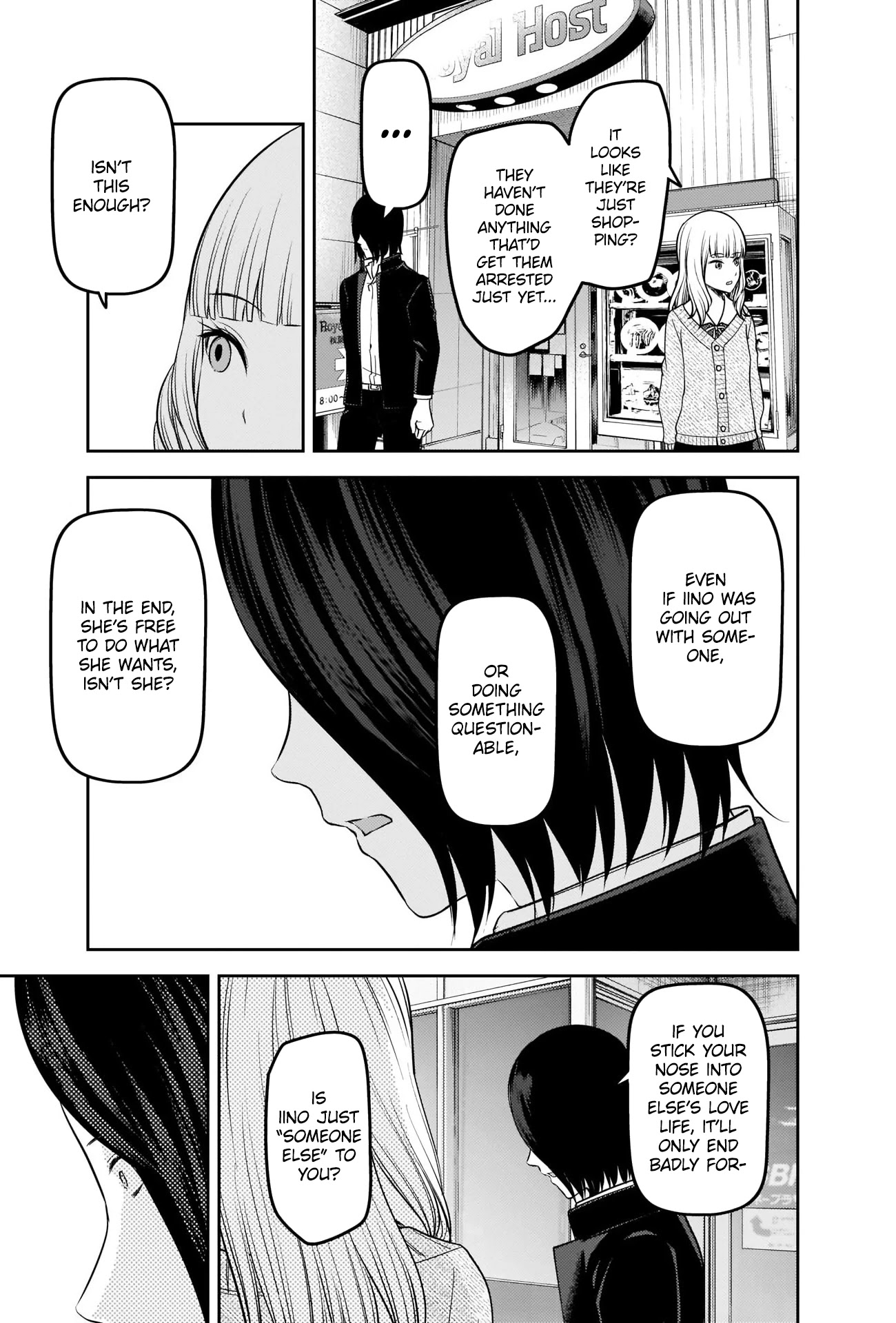 Kaguya-sama wa Kokurasetai - Tensai-tachi no Renai Zunousen Chapter 230 page 13 - Chapter 230: Kaguya Shinomiya’s Impossible Challenge: “The Buddha’s Stone Begging Bowl” (Part 5)