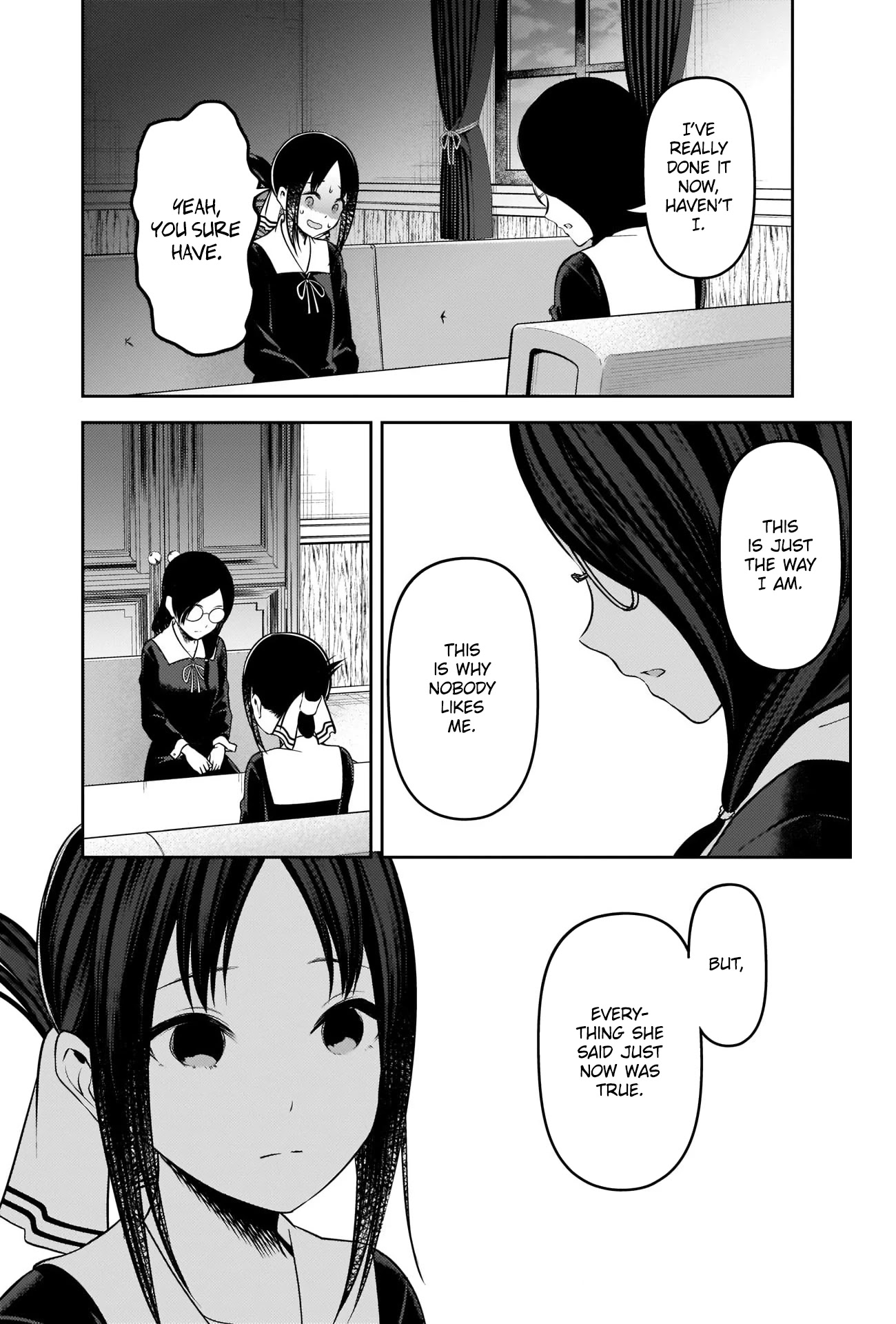 Kaguya-sama wa Kokurasetai - Tensai-tachi no Renai Zunousen Chapter 231 page 14 - Chapter 231: Kaguya Shinomiya’s Impossible Challenge: “The Buddha’s Stone Begging Bowl” (Part 6)