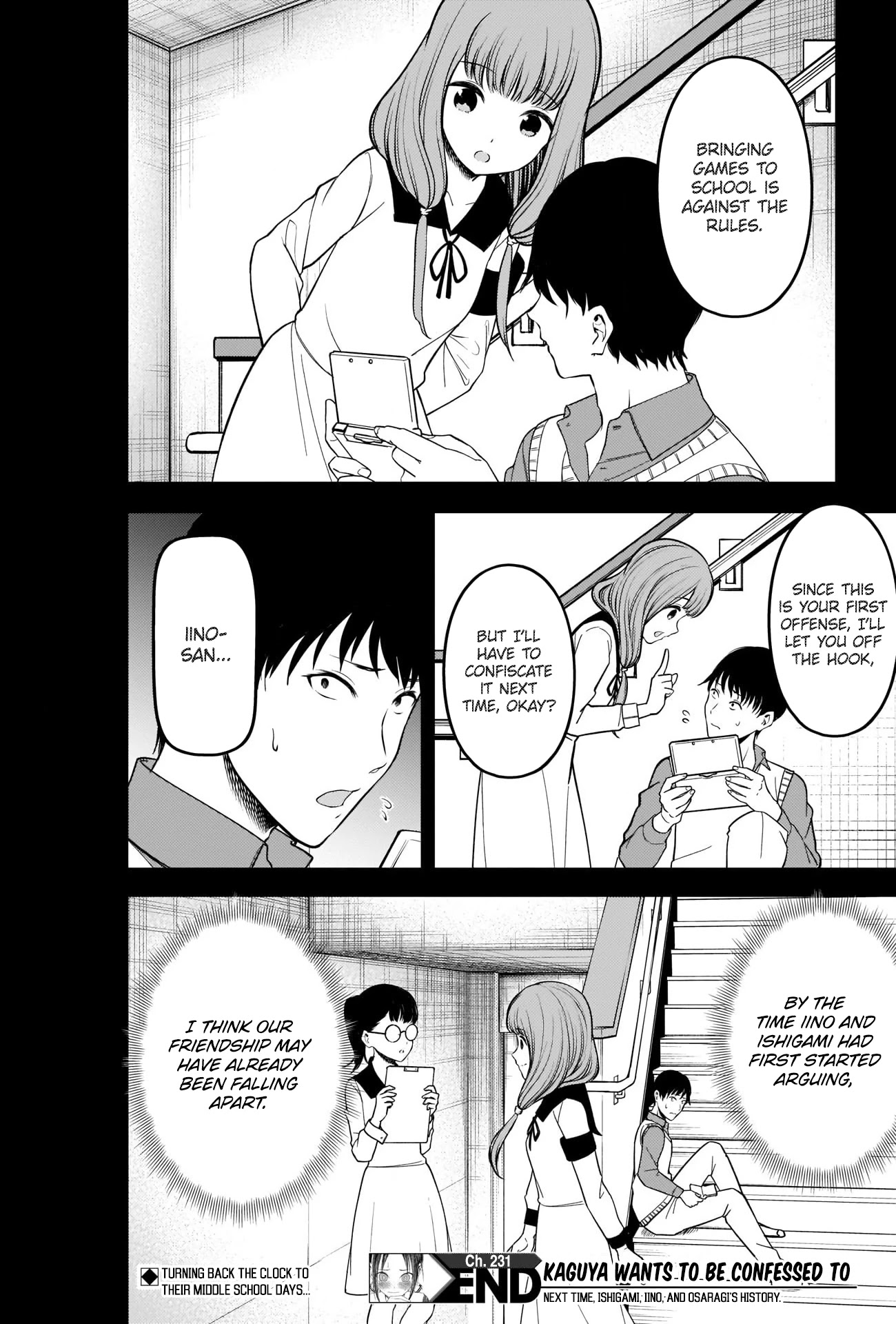 Kaguya-sama wa Kokurasetai - Tensai-tachi no Renai Zunousen Chapter 231 page 18 - Chapter 231: Kaguya Shinomiya’s Impossible Challenge: “The Buddha’s Stone Begging Bowl” (Part 6)