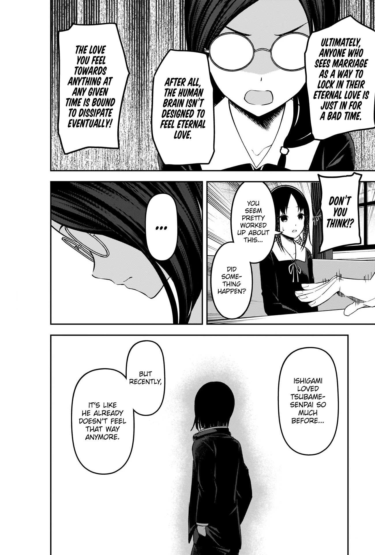 Kaguya-sama wa Kokurasetai - Tensai-tachi no Renai Zunousen Chapter 231 page 6 - Chapter 231: Kaguya Shinomiya’s Impossible Challenge: “The Buddha’s Stone Begging Bowl” (Part 6)