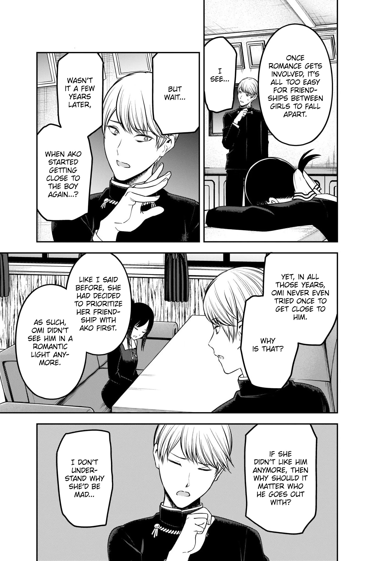 Kaguya-sama wa Kokurasetai - Tensai-tachi no Renai Zunousen Chapter 233 page 7 - Chapter 233