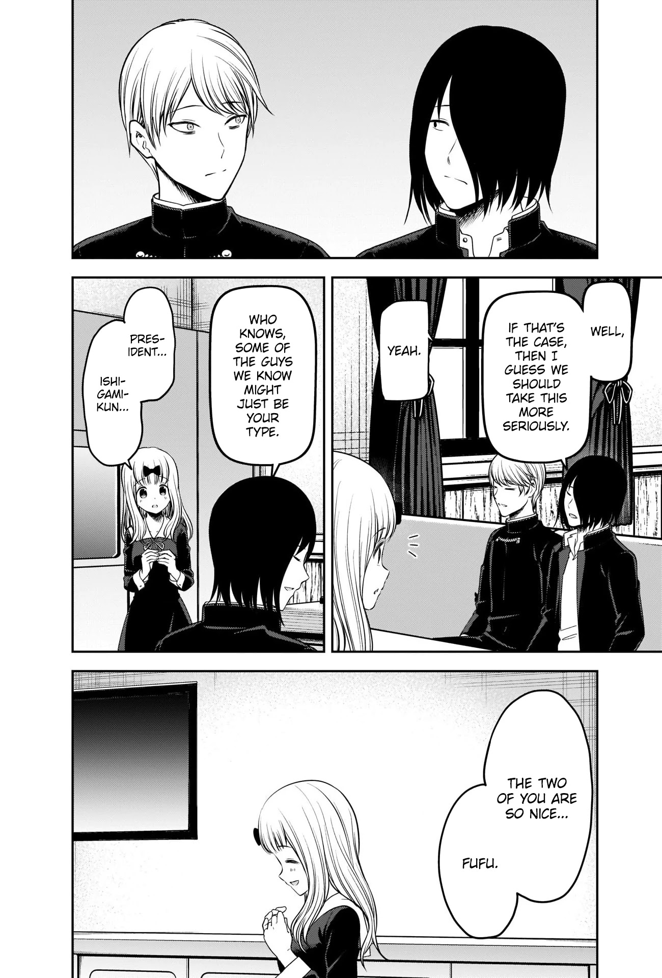 Kaguya-sama wa Kokurasetai - Tensai-tachi no Renai Zunousen Chapter 235 page 10 - Chapter 235