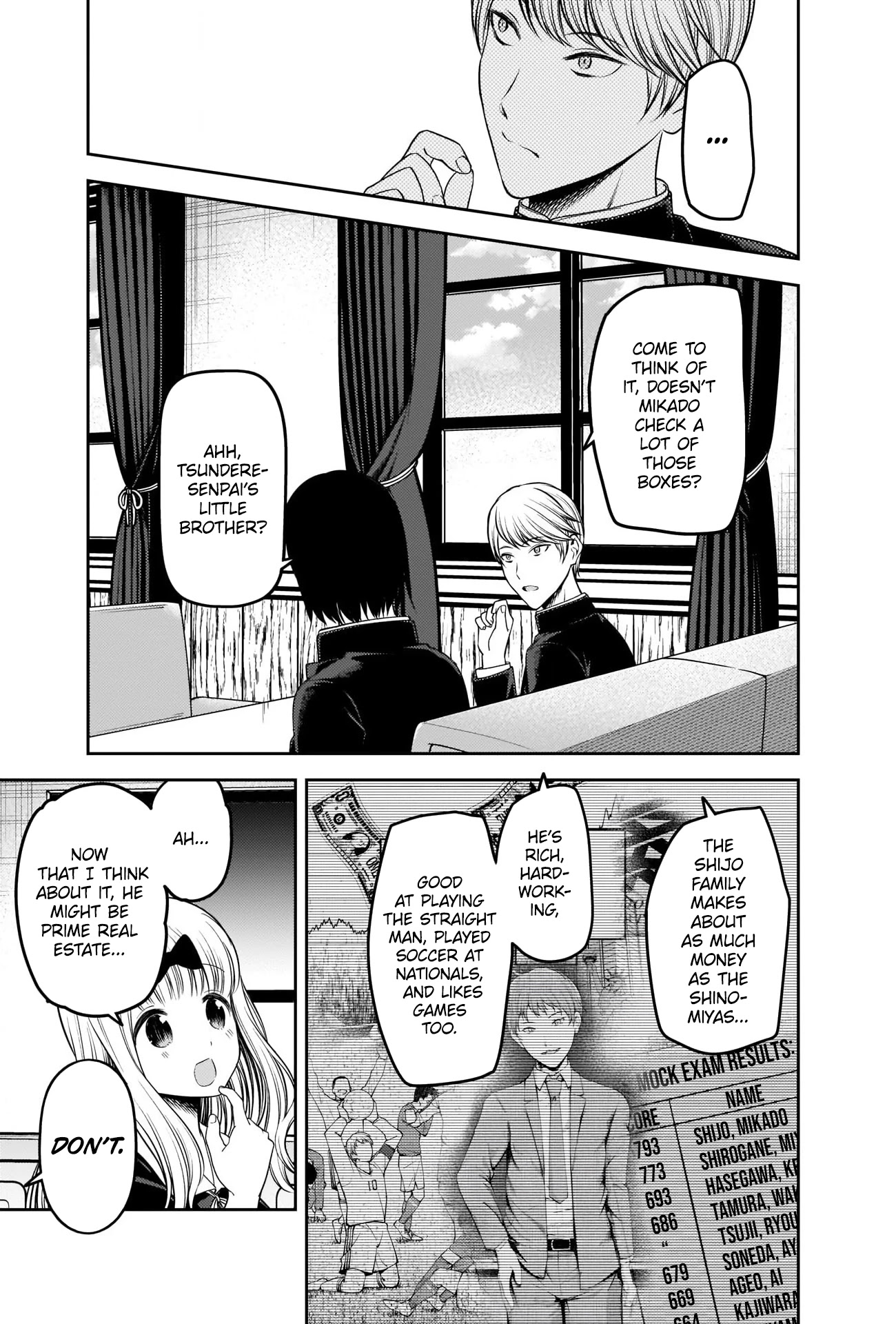 Kaguya-sama wa Kokurasetai - Tensai-tachi no Renai Zunousen Chapter 235 page 15 - Chapter 235