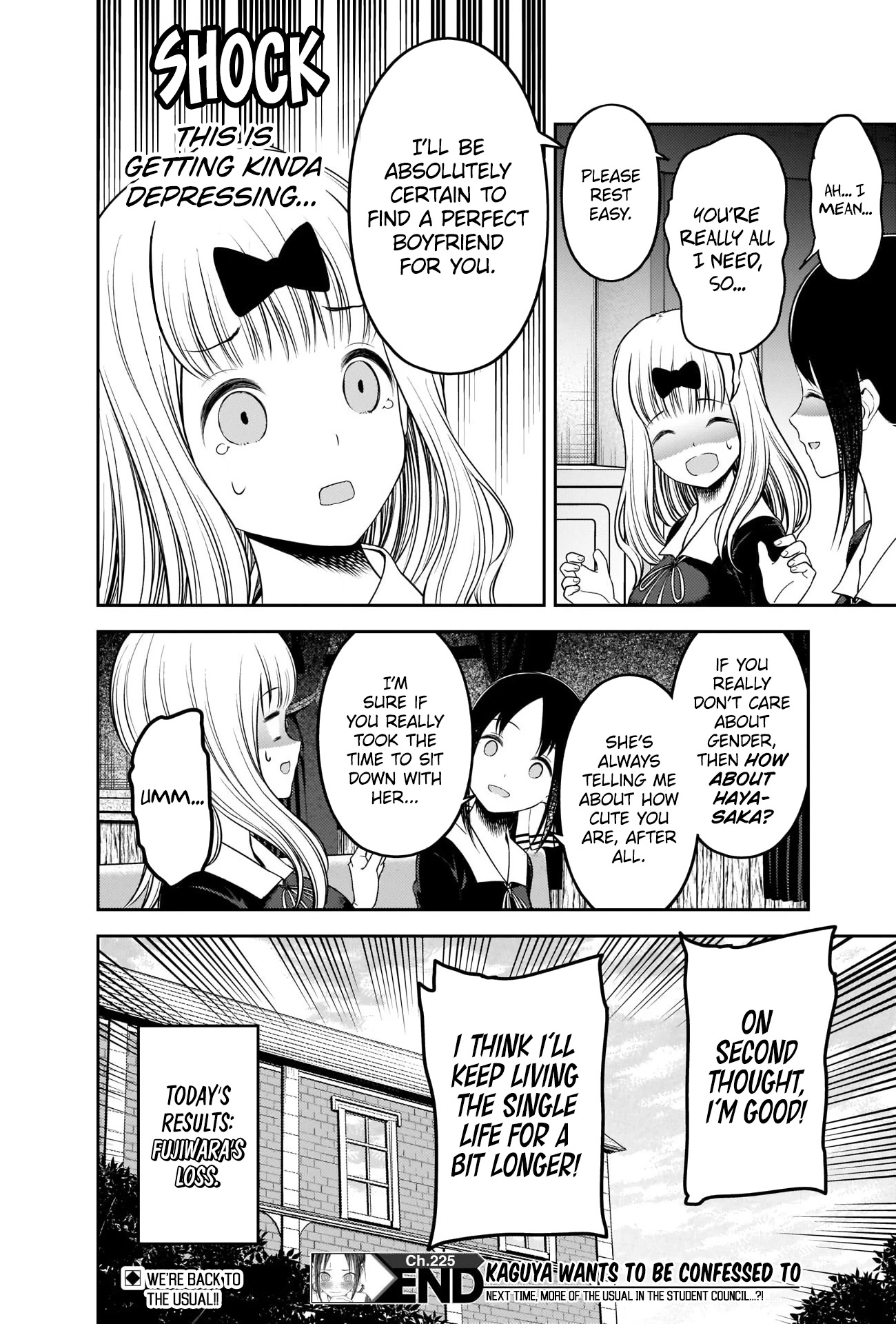 Kaguya-sama wa Kokurasetai - Tensai-tachi no Renai Zunousen Chapter 235 page 18 - Chapter 235