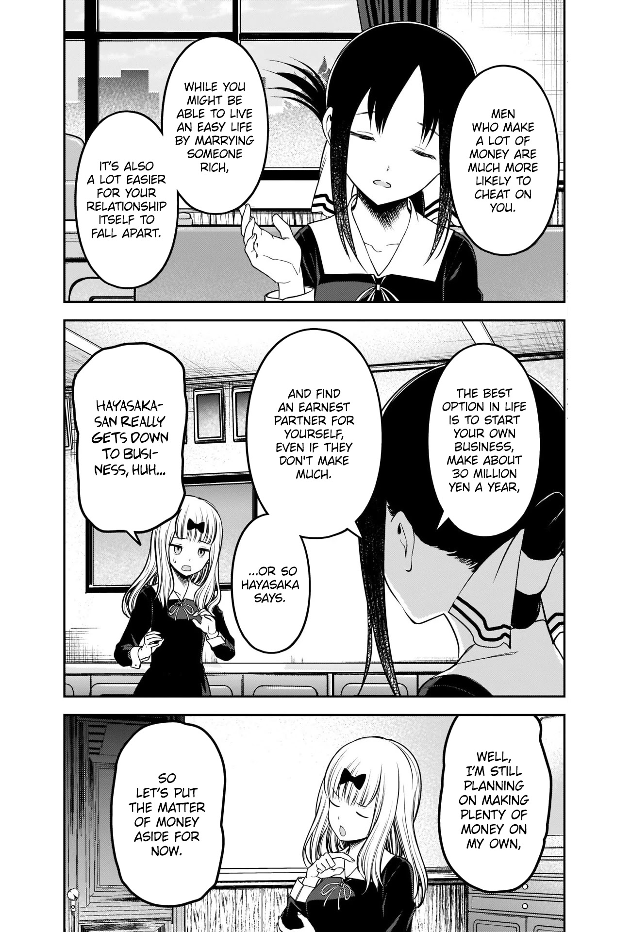 Kaguya-sama wa Kokurasetai - Tensai-tachi no Renai Zunousen Chapter 235 page 4 - Chapter 235