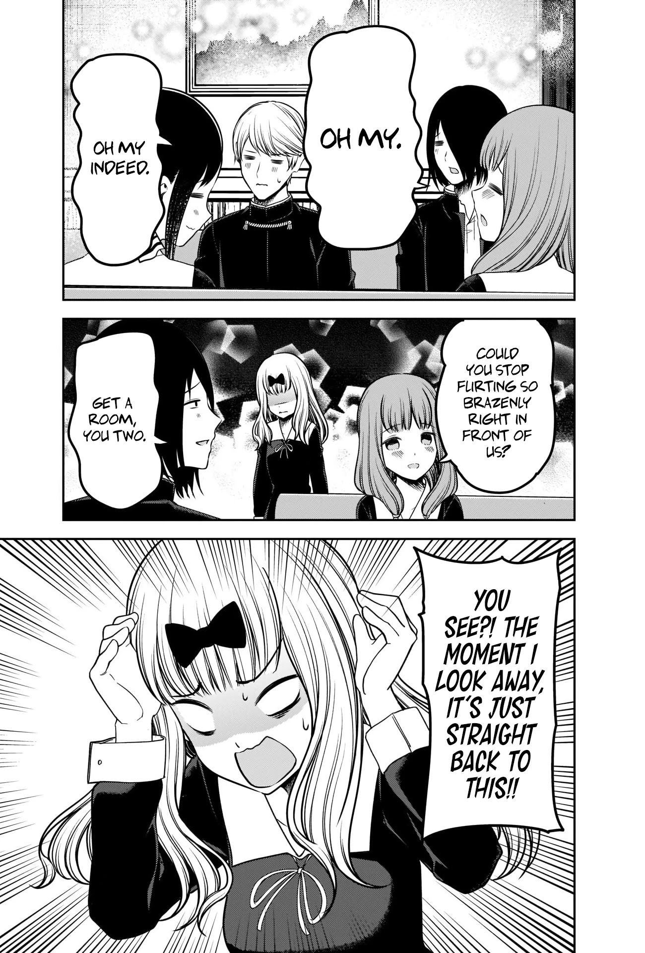 Kaguya-sama wa Kokurasetai - Tensai-tachi no Renai Zunousen Chapter 235 page 7 - Chapter 235