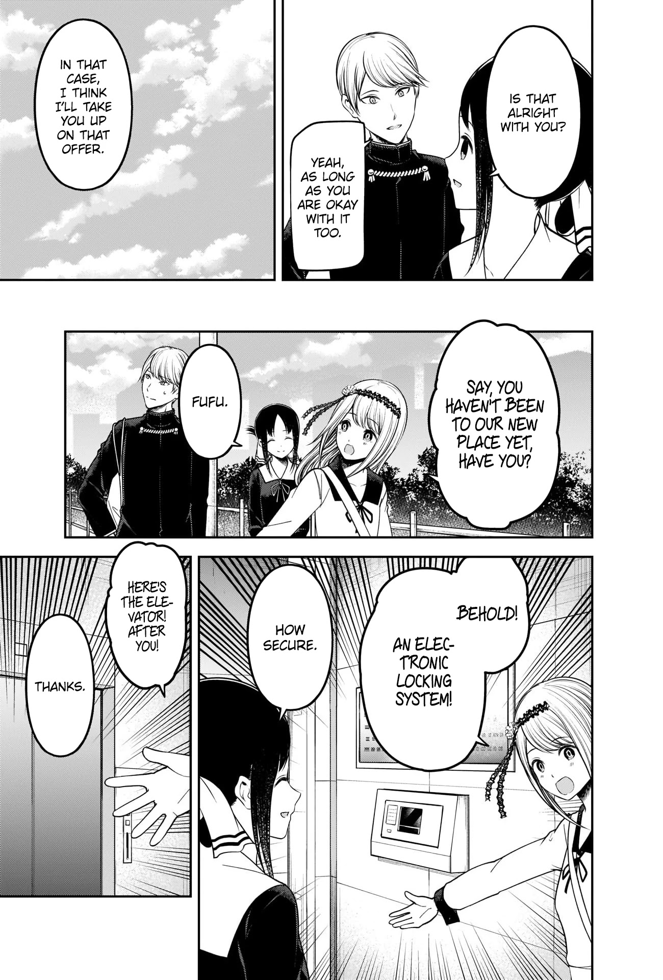 Kaguya-sama wa Kokurasetai - Tensai-tachi no Renai Zunousen Chapter 236 page 3 - Chapter 236