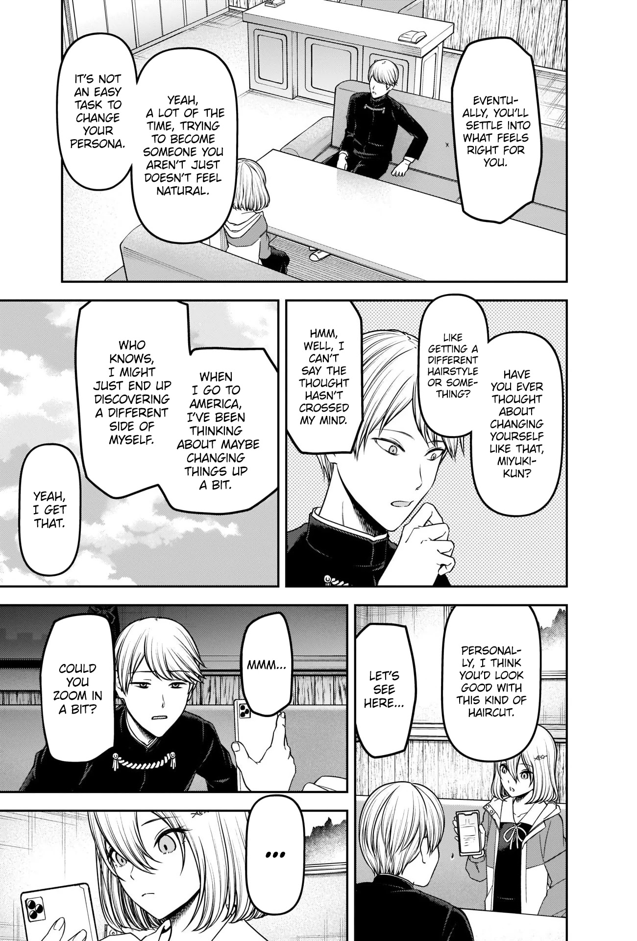 Kaguya-sama wa Kokurasetai - Tensai-tachi no Renai Zunousen Chapter 237 page 3 - Chapter 237