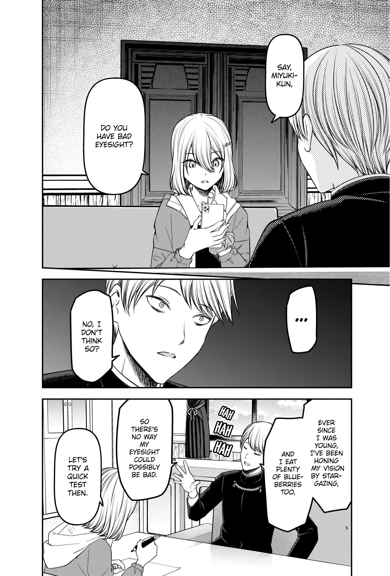 Kaguya-sama wa Kokurasetai - Tensai-tachi no Renai Zunousen Chapter 237 page 4 - Chapter 237