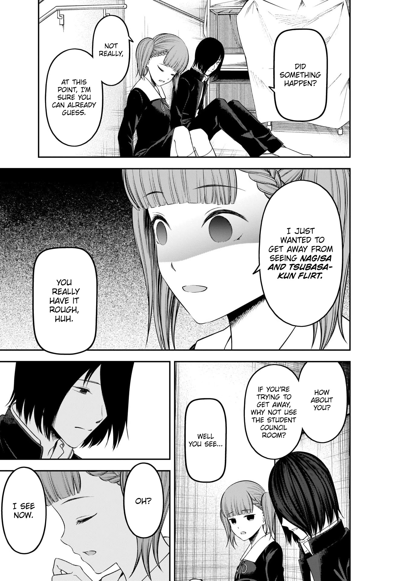 Kaguya-sama wa Kokurasetai - Tensai-tachi no Renai Zunousen Chapter 238 page 3 - Chapter 238