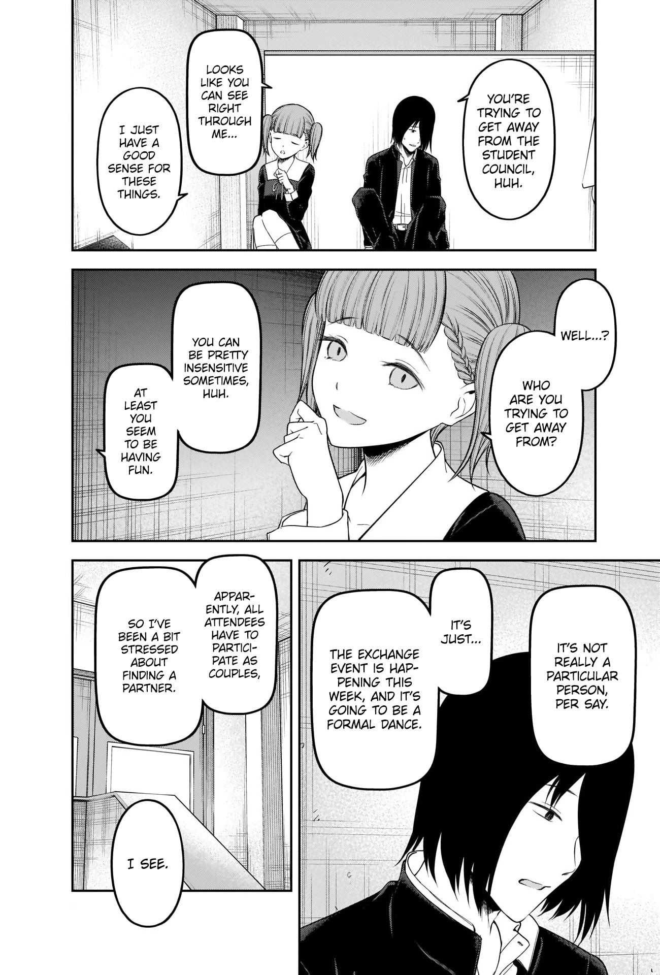 Kaguya-sama wa Kokurasetai - Tensai-tachi no Renai Zunousen Chapter 238 page 4 - Chapter 238