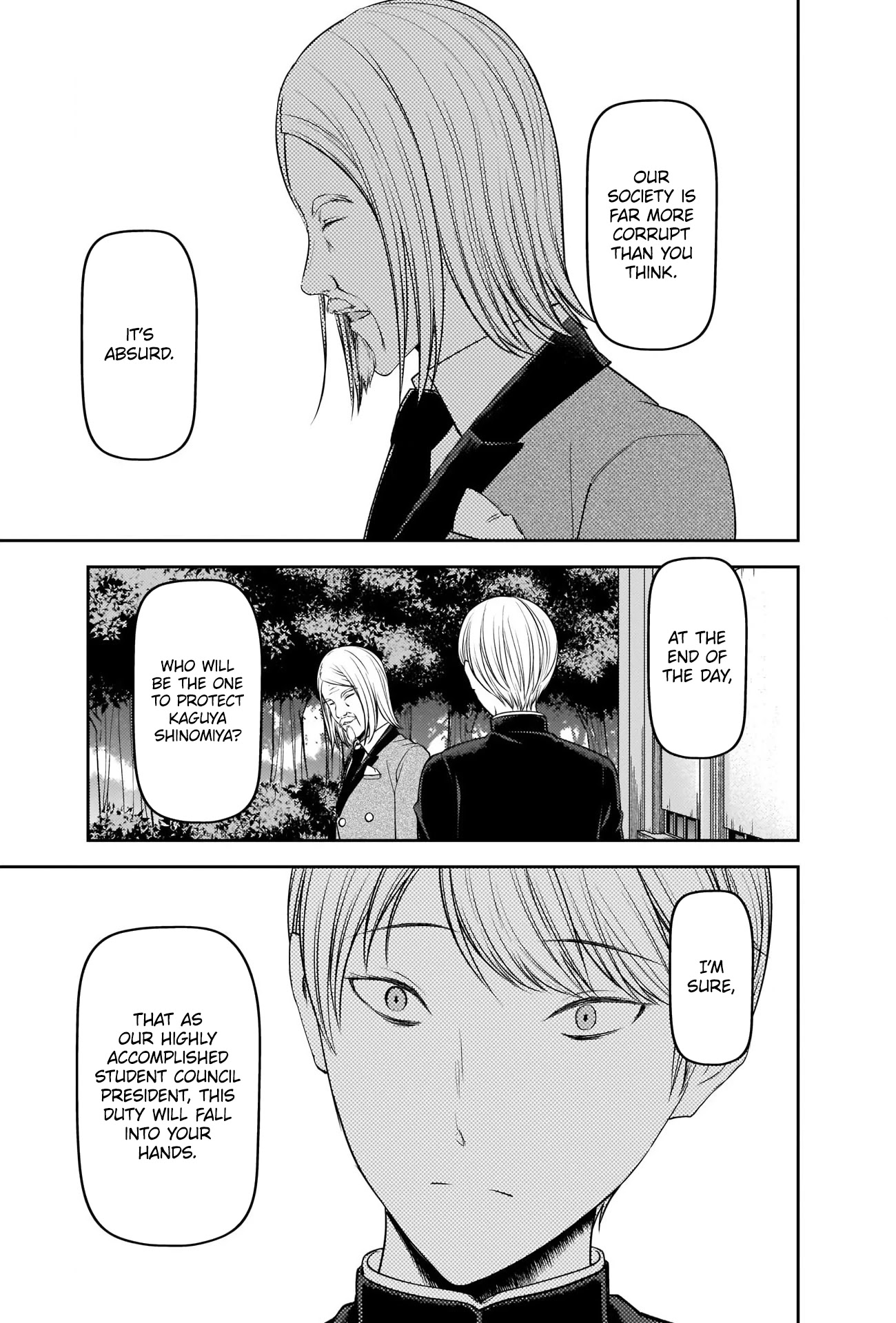 Kaguya-sama wa Kokurasetai - Tensai-tachi no Renai Zunousen Chapter 239 page 13 - Chapter 239