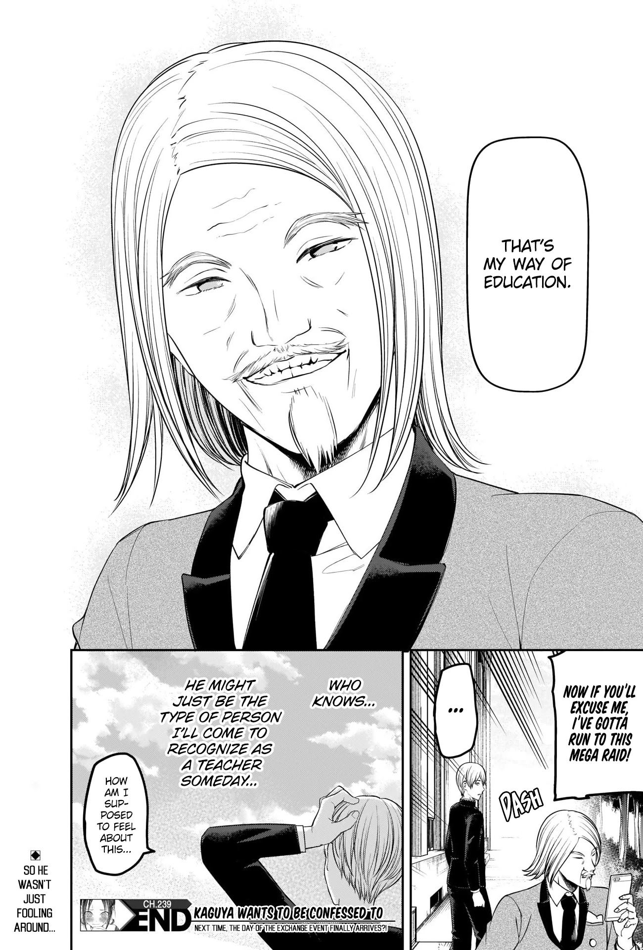 Kaguya-sama wa Kokurasetai - Tensai-tachi no Renai Zunousen Chapter 239 page 18 - Chapter 239