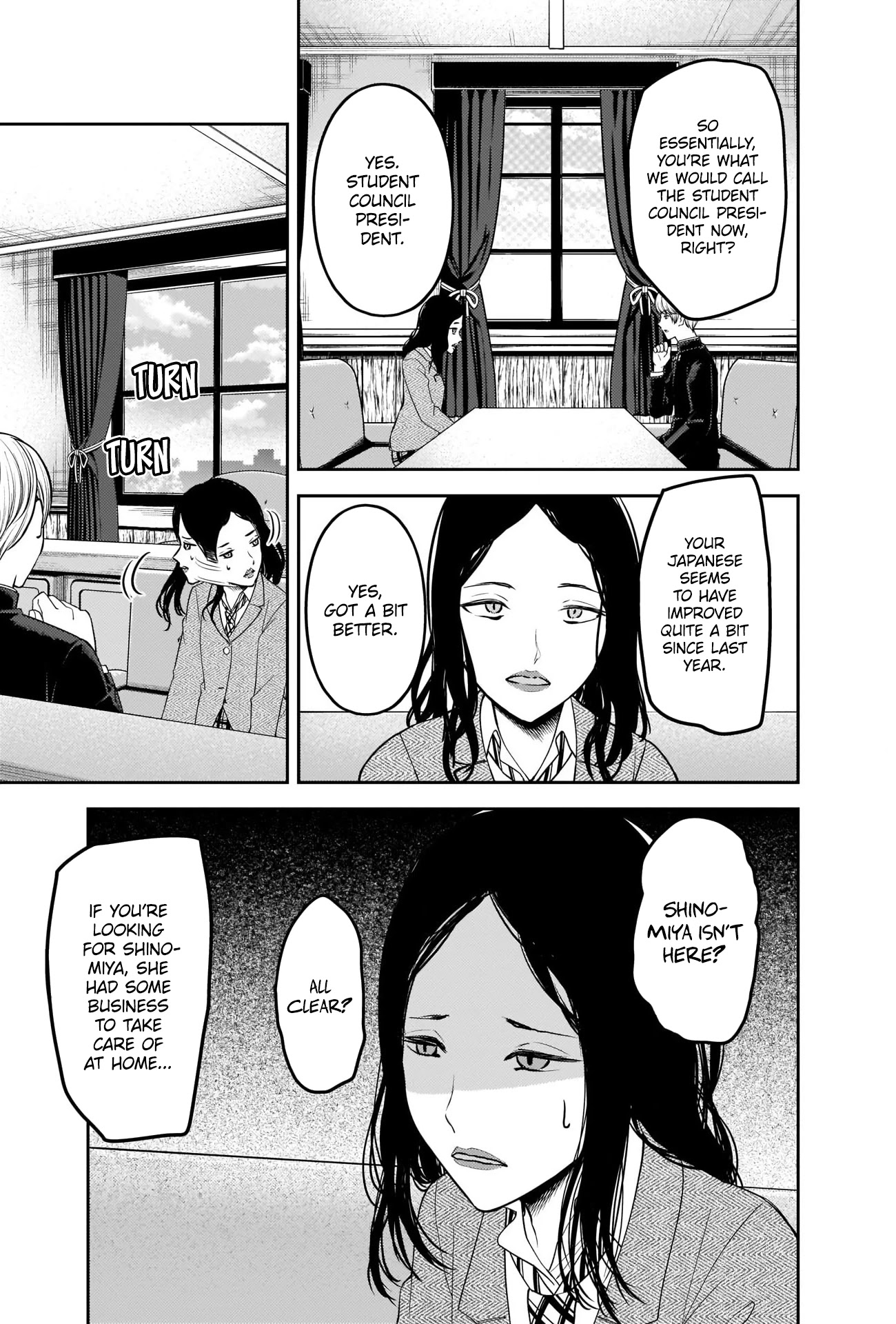 Kaguya-sama wa Kokurasetai - Tensai-tachi no Renai Zunousen Chapter 239 page 3 - Chapter 239