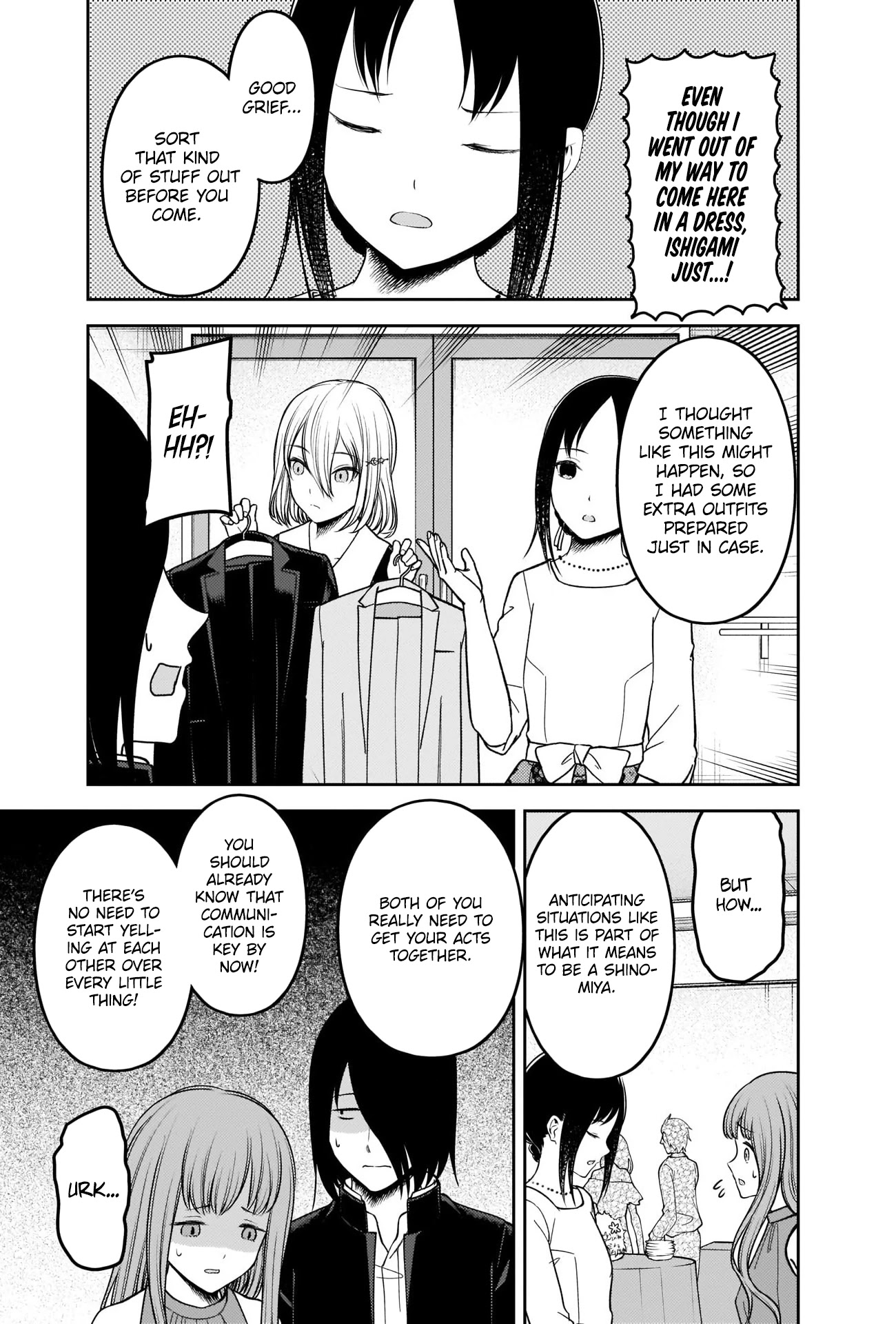 Kaguya-sama wa Kokurasetai - Tensai-tachi no Renai Zunousen Chapter 240 page 3 - Chapter 240