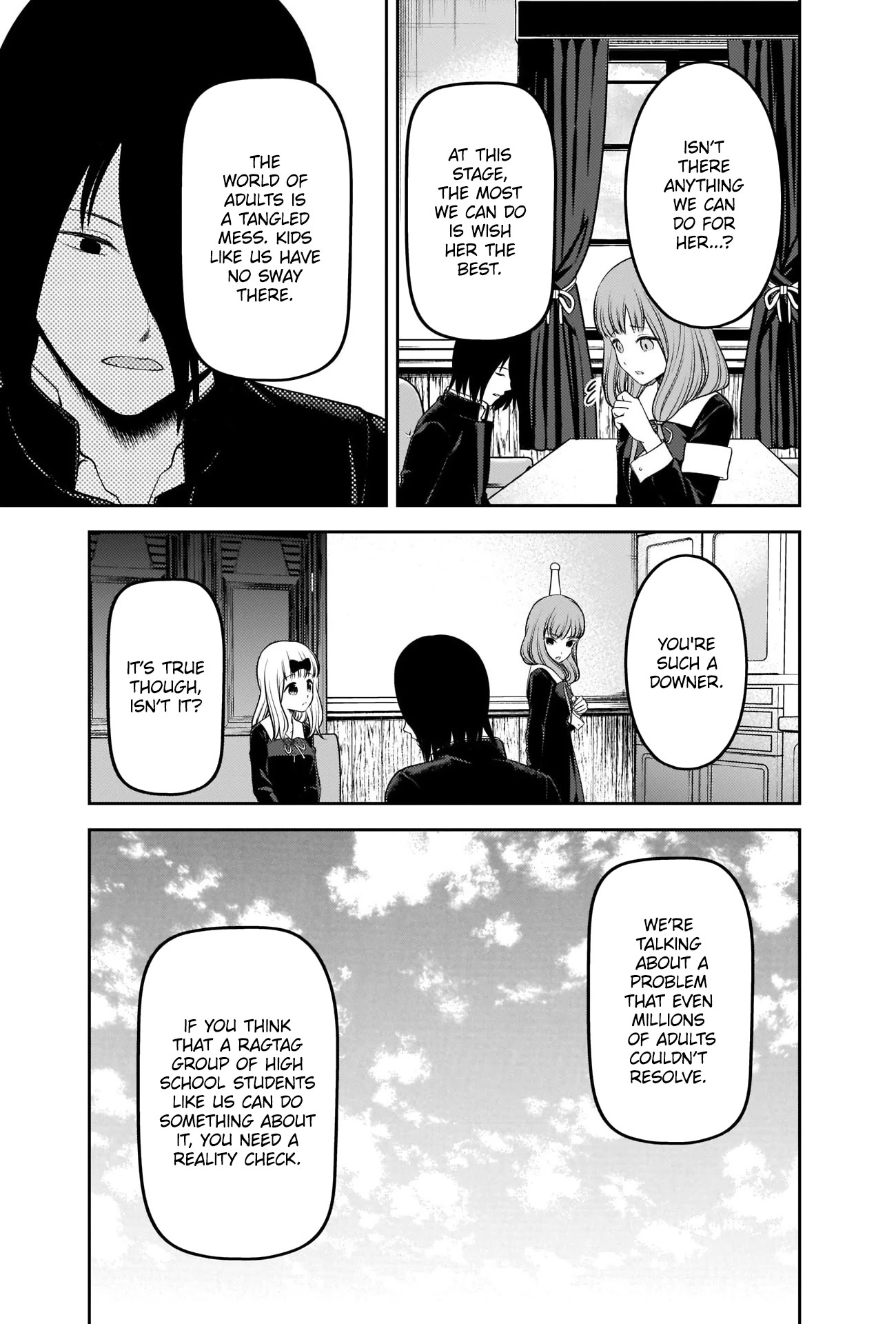 Kaguya-sama wa Kokurasetai - Tensai-tachi no Renai Zunousen Chapter 241 page 7 - Chapter 241