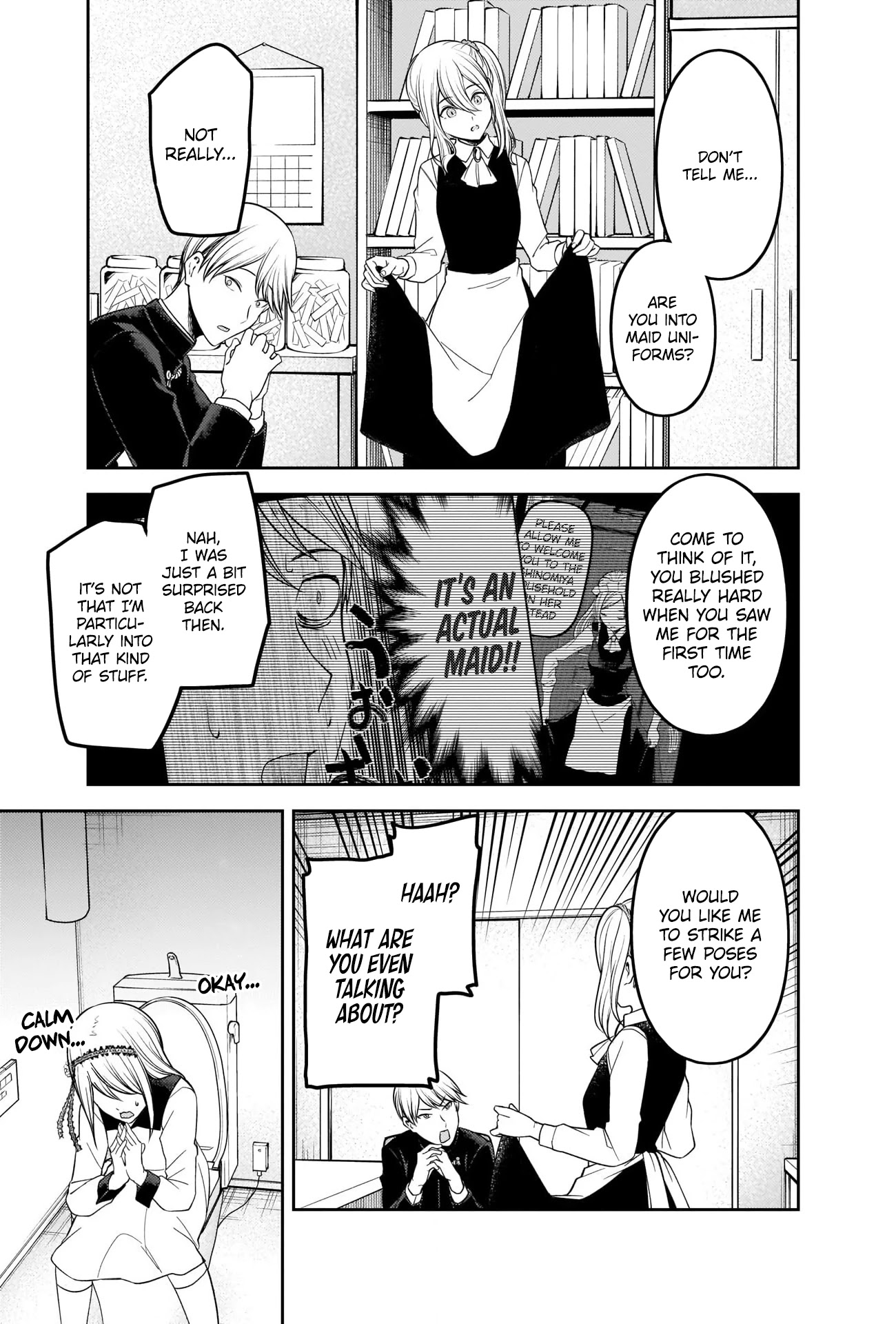 Kaguya-sama wa Kokurasetai - Tensai-tachi no Renai Zunousen Chapter 243 page 11 - Chapter 243