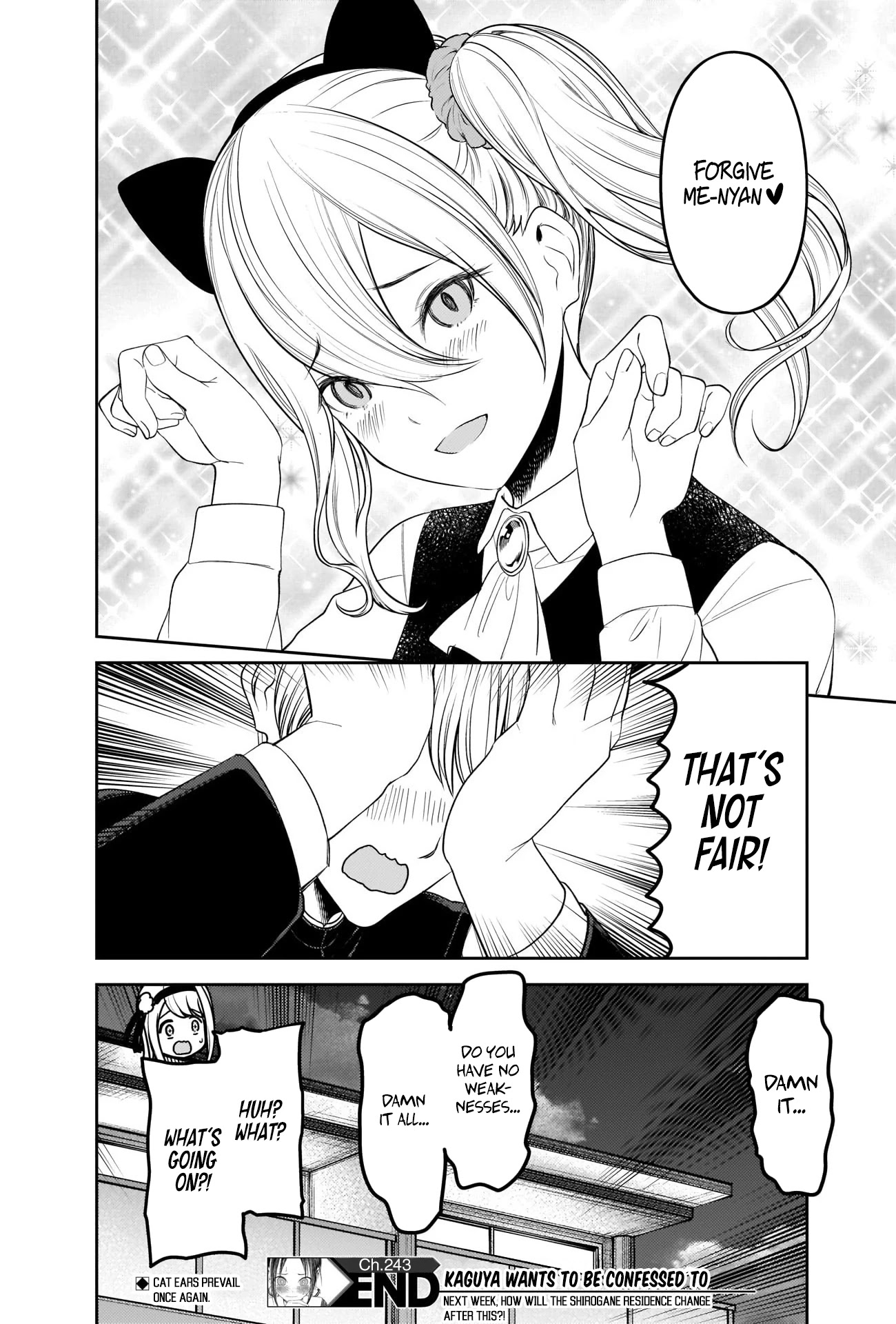 Kaguya-sama wa Kokurasetai - Tensai-tachi no Renai Zunousen Chapter 243 page 18 - Chapter 243