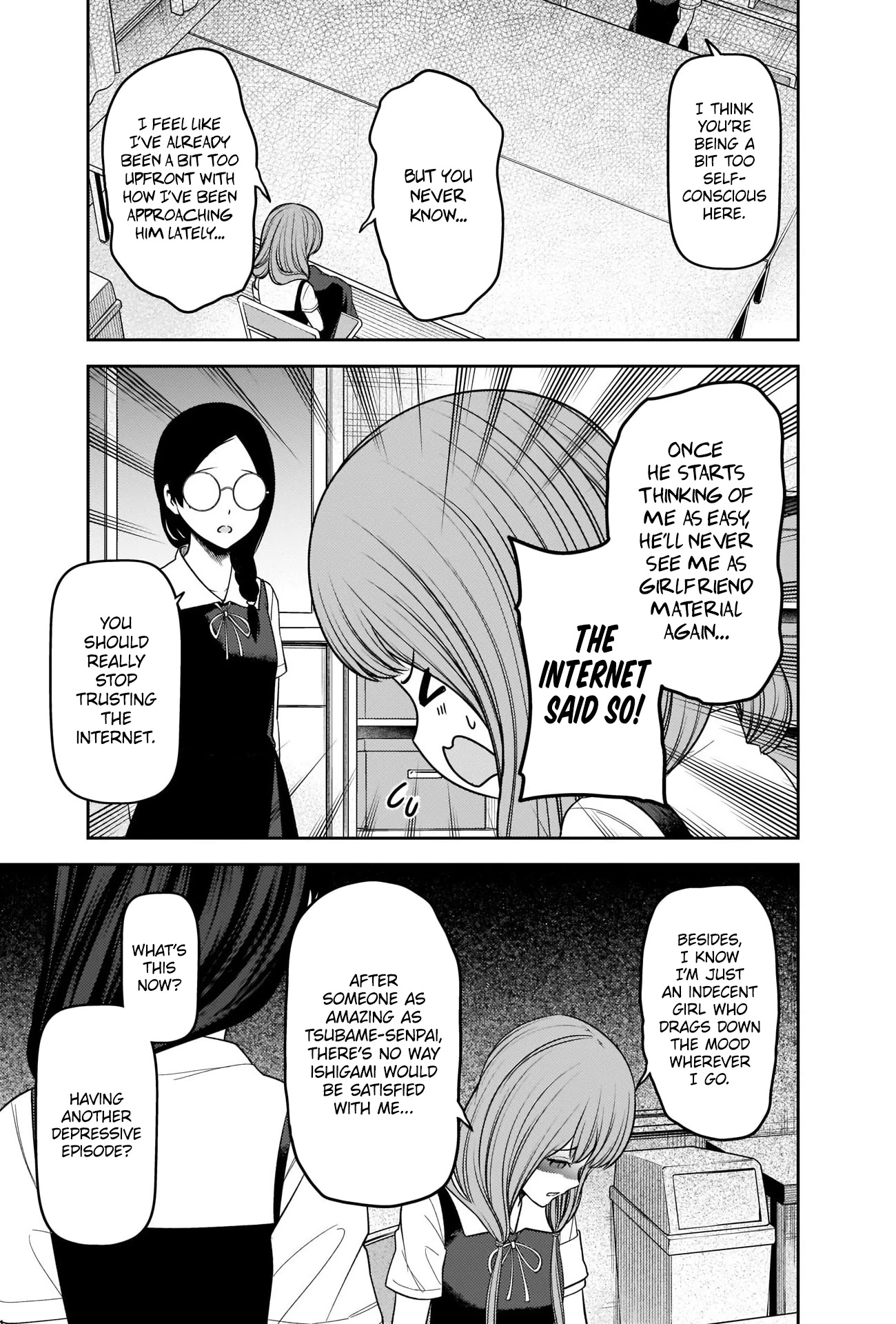 Kaguya-sama wa Kokurasetai - Tensai-tachi no Renai Zunousen Chapter 244 page 17 - Chapter 244