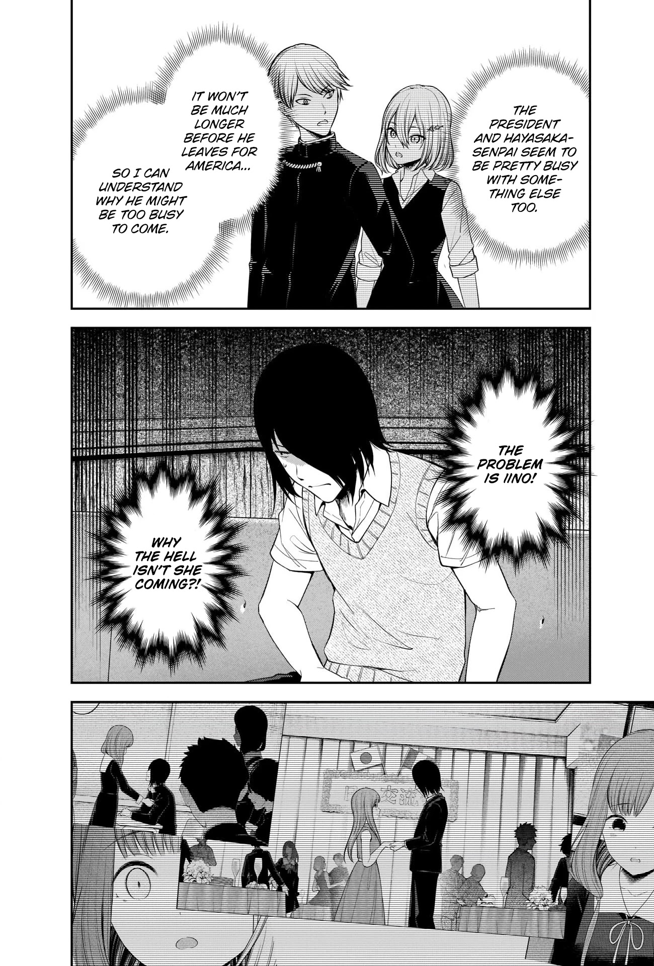 Kaguya-sama wa Kokurasetai - Tensai-tachi no Renai Zunousen Chapter 244 page 4 - Chapter 244