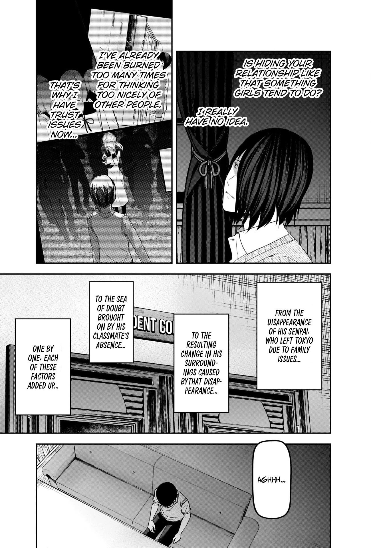 Kaguya-sama wa Kokurasetai - Tensai-tachi no Renai Zunousen Chapter 244 page 7 - Chapter 244