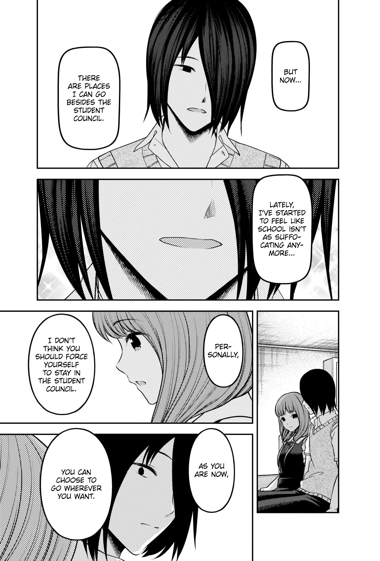 Kaguya-sama wa Kokurasetai - Tensai-tachi no Renai Zunousen Chapter 246 page 7 - Chapter 246