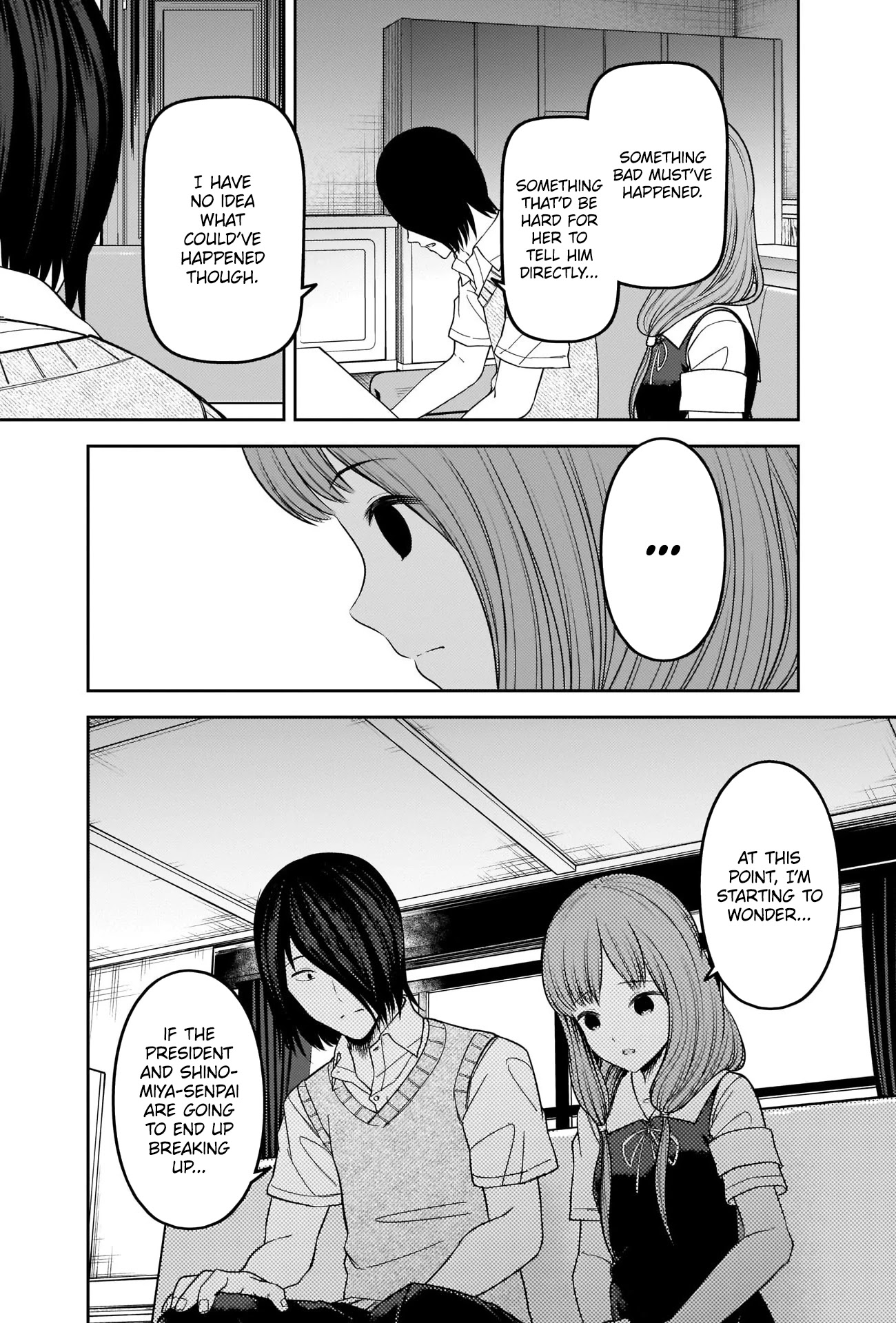 Kaguya-sama wa Kokurasetai - Tensai-tachi no Renai Zunousen Chapter 247 page 5 - Chapter 247