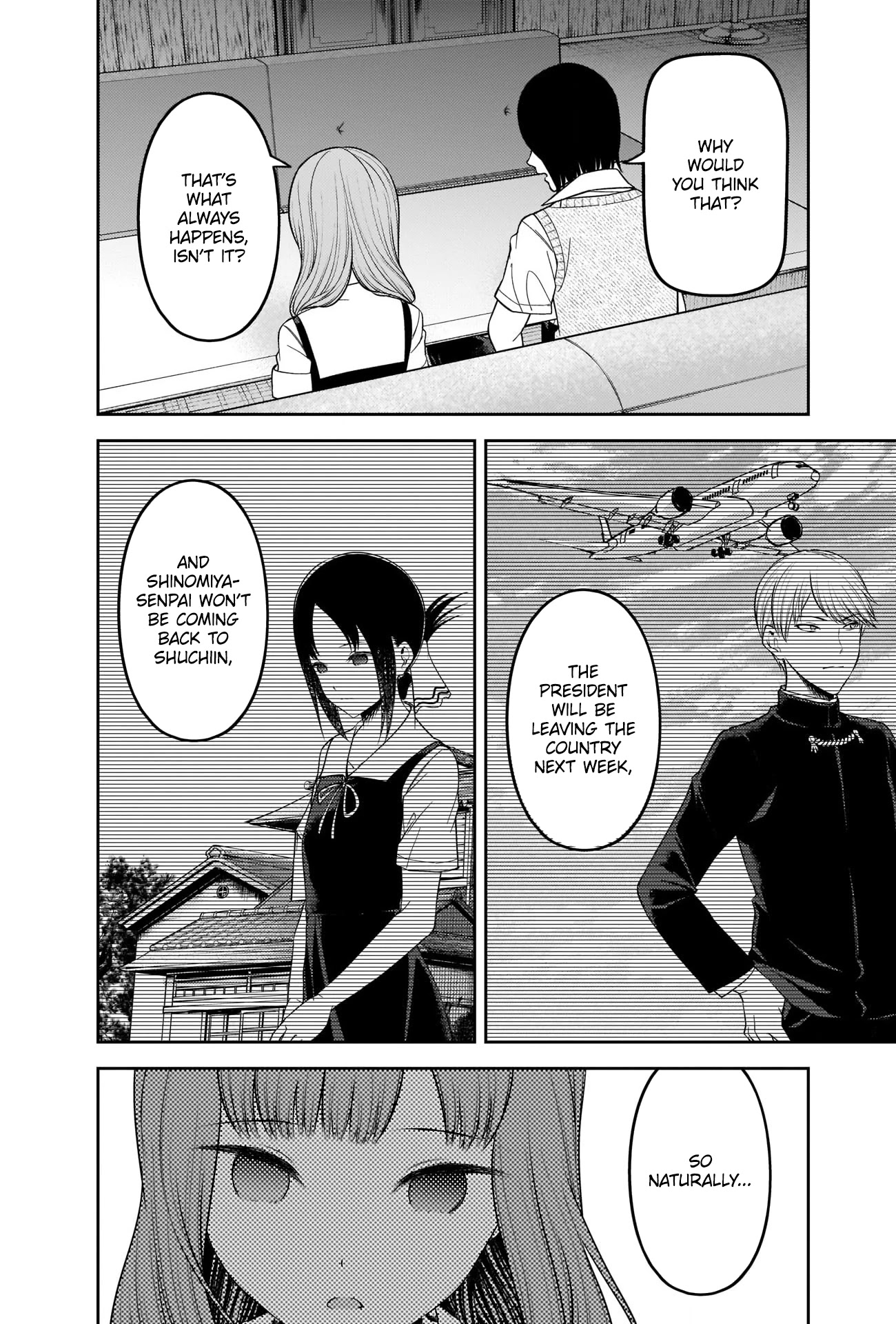 Kaguya-sama wa Kokurasetai - Tensai-tachi no Renai Zunousen Chapter 247 page 6 - Chapter 247