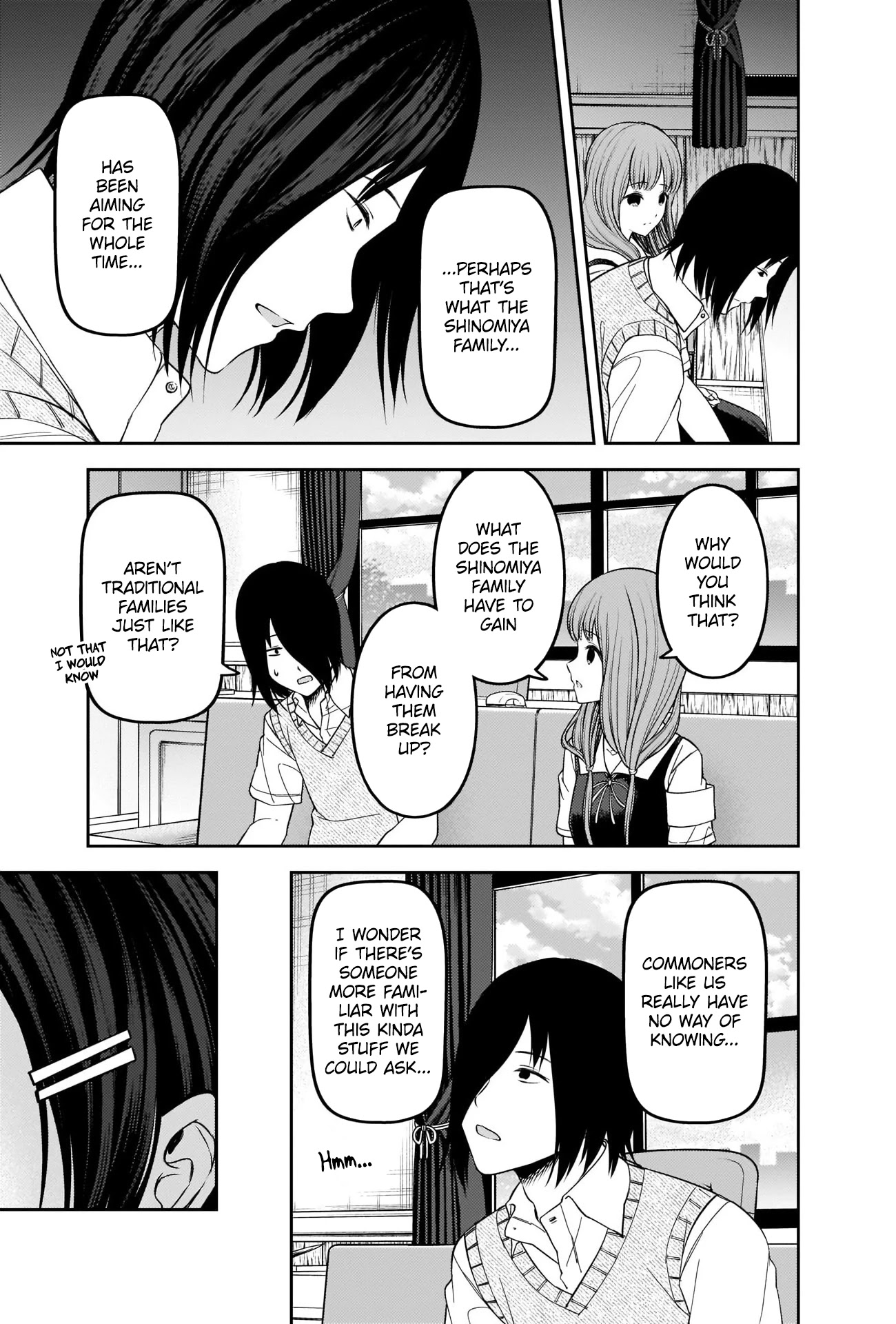 Kaguya-sama wa Kokurasetai - Tensai-tachi no Renai Zunousen Chapter 247 page 7 - Chapter 247