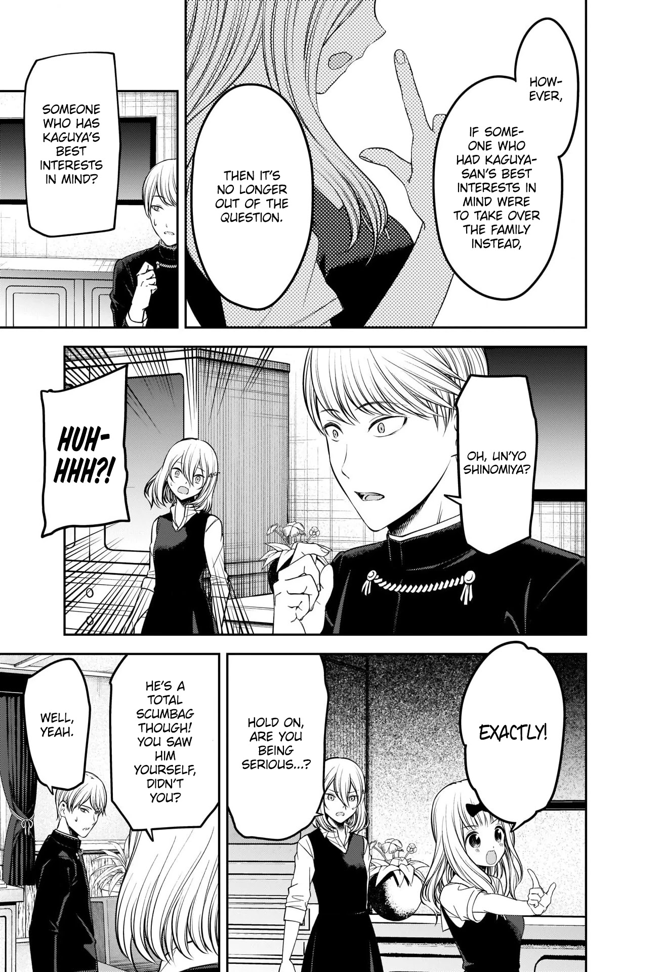 Kaguya-sama wa Kokurasetai - Tensai-tachi no Renai Zunousen Chapter 250 page 11 - Chapter 250