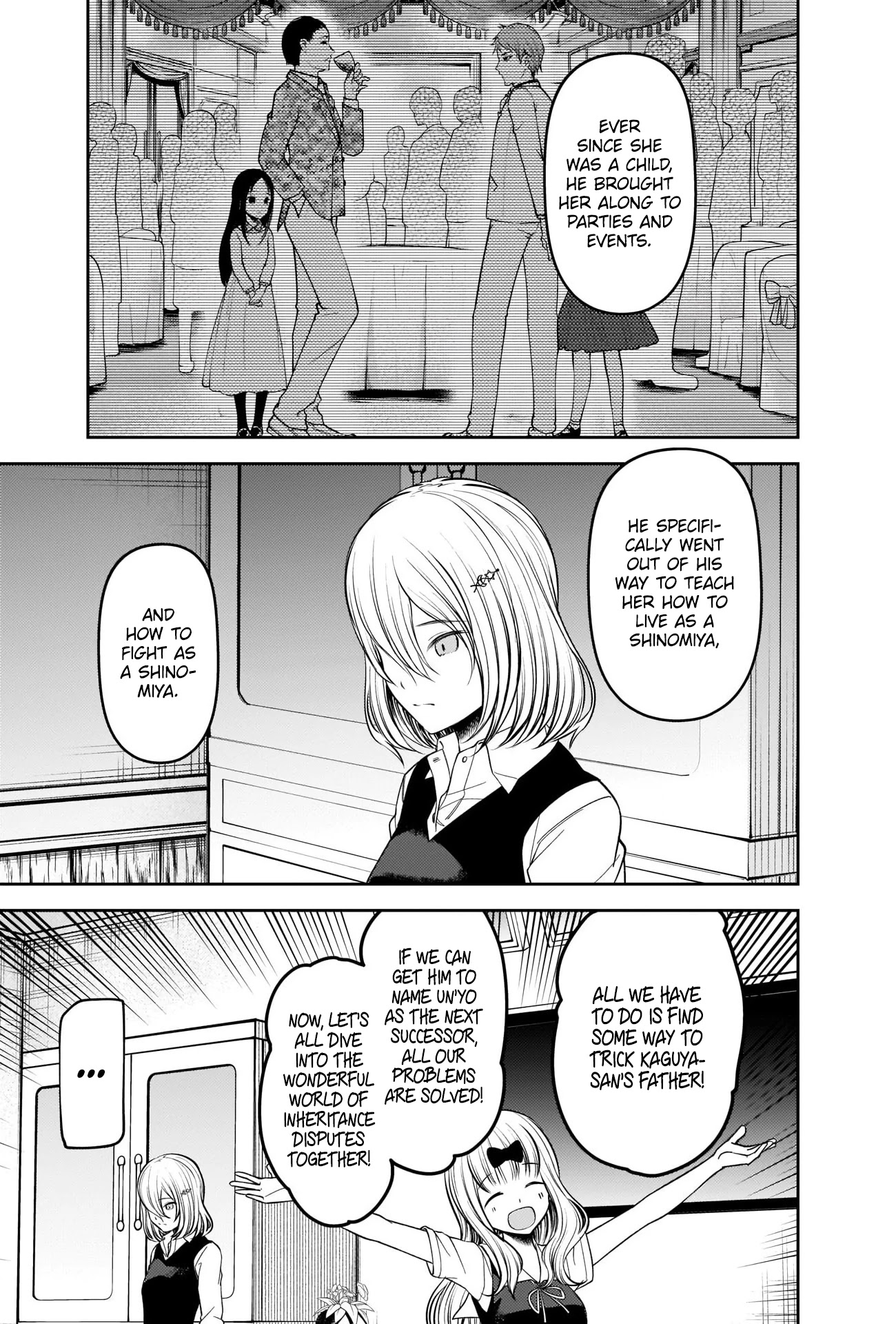 Kaguya-sama wa Kokurasetai - Tensai-tachi no Renai Zunousen Chapter 250 page 13 - Chapter 250
