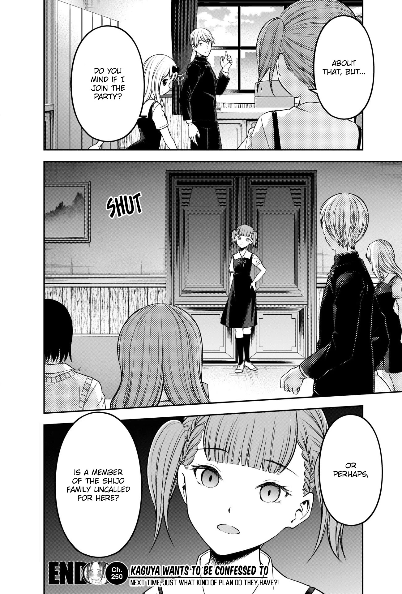 Kaguya-sama wa Kokurasetai - Tensai-tachi no Renai Zunousen Chapter 250 page 18 - Chapter 250