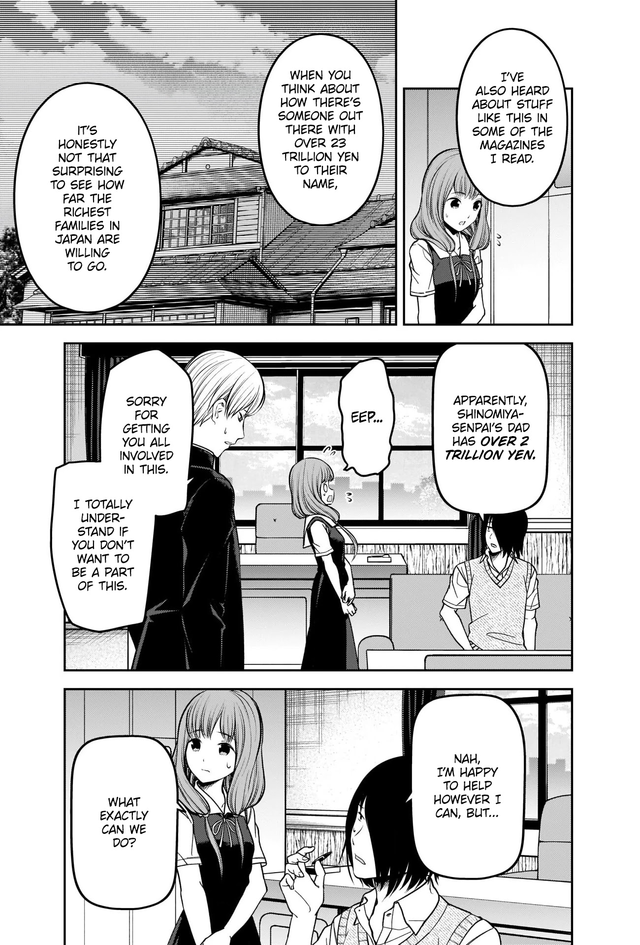 Kaguya-sama wa Kokurasetai - Tensai-tachi no Renai Zunousen Chapter 250 page 5 - Chapter 250