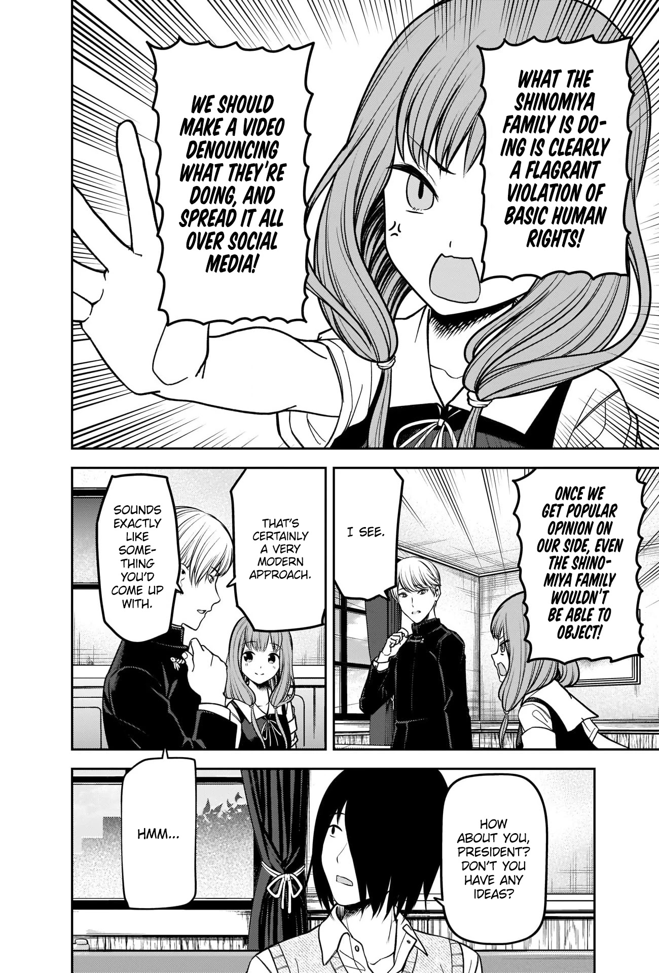 Kaguya-sama wa Kokurasetai - Tensai-tachi no Renai Zunousen Chapter 250 page 8 - Chapter 250