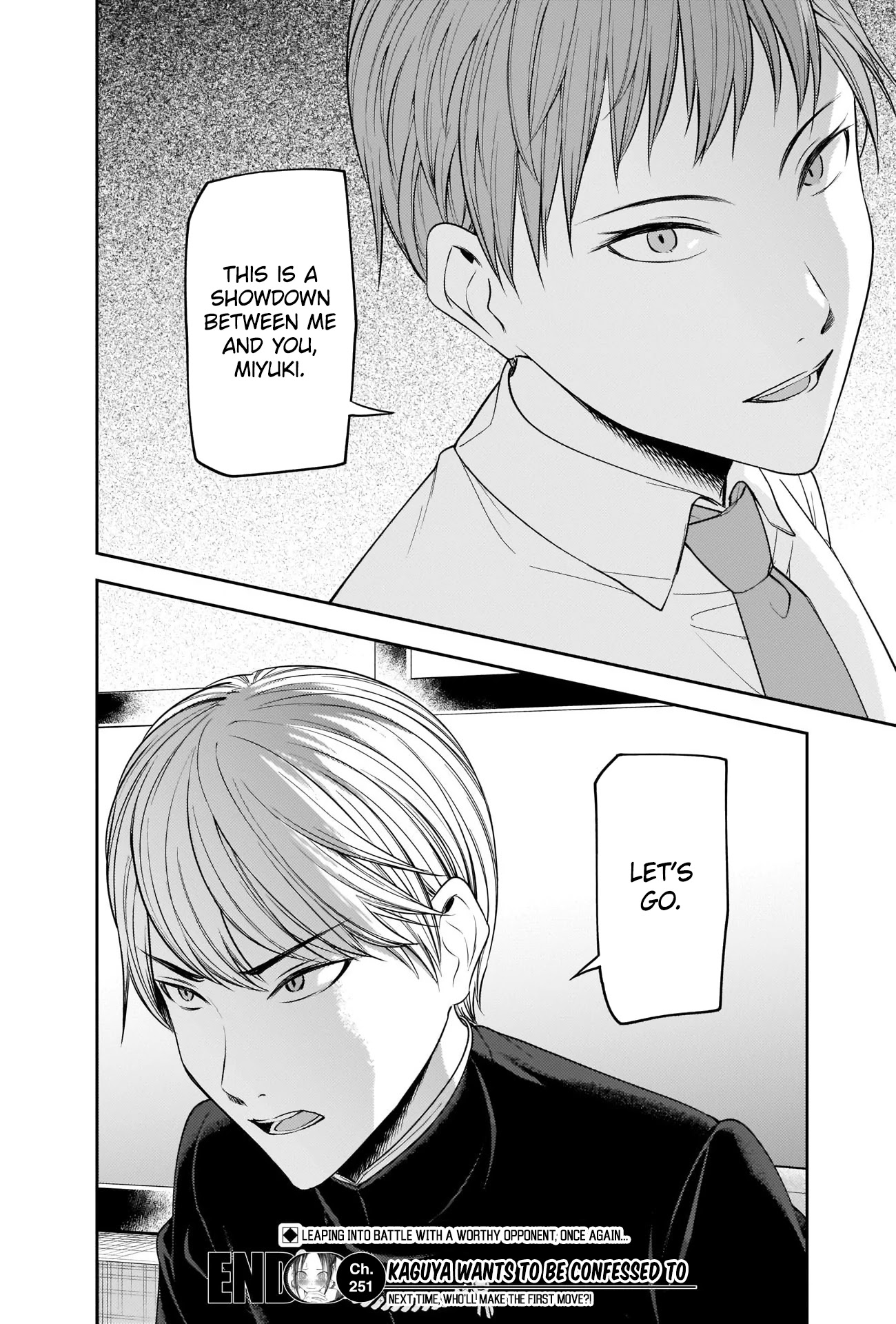 Kaguya-sama wa Kokurasetai - Tensai-tachi no Renai Zunousen Chapter 251 page 18 - Chapter 251