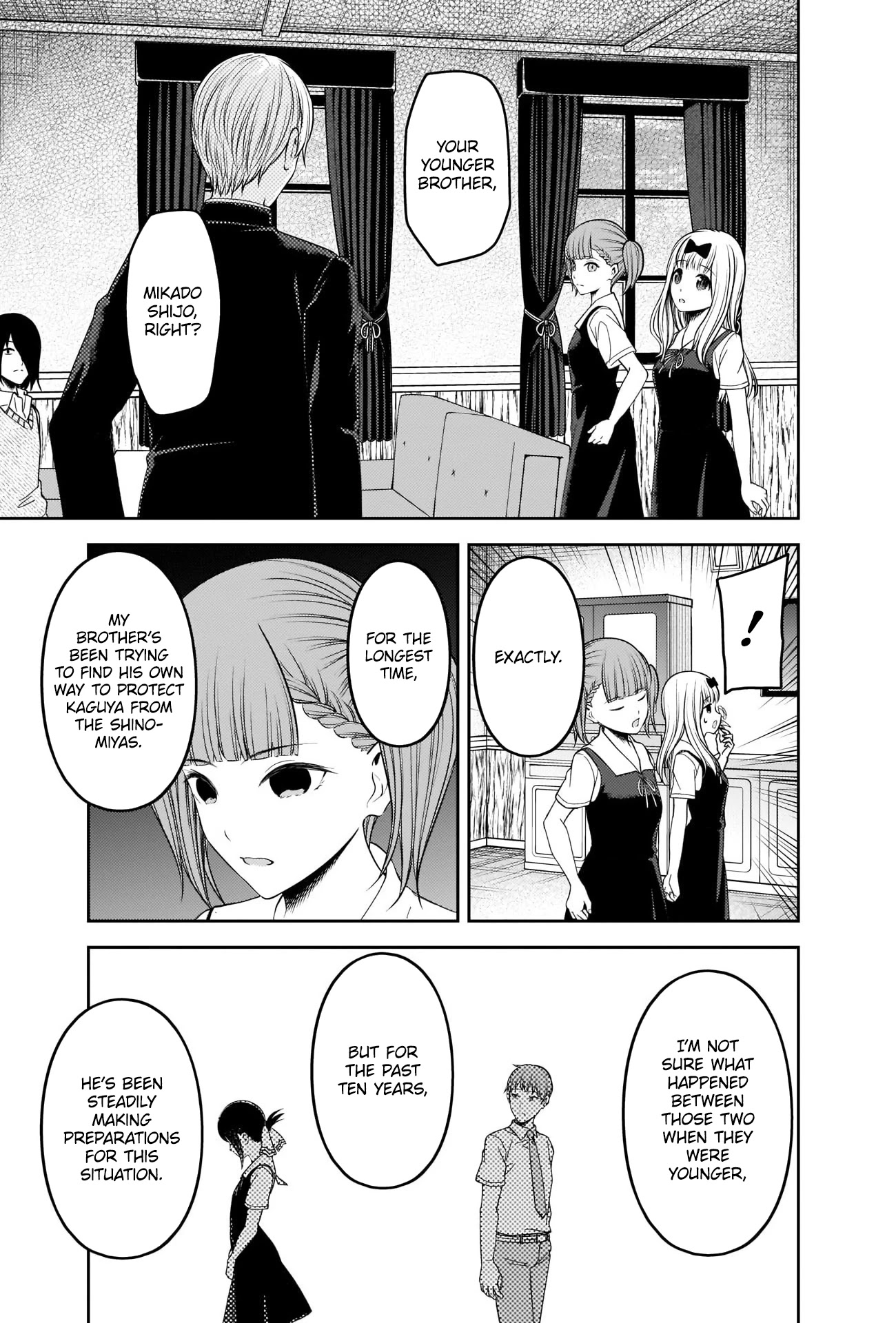 Kaguya-sama wa Kokurasetai - Tensai-tachi no Renai Zunousen Chapter 251 page 7 - Chapter 251