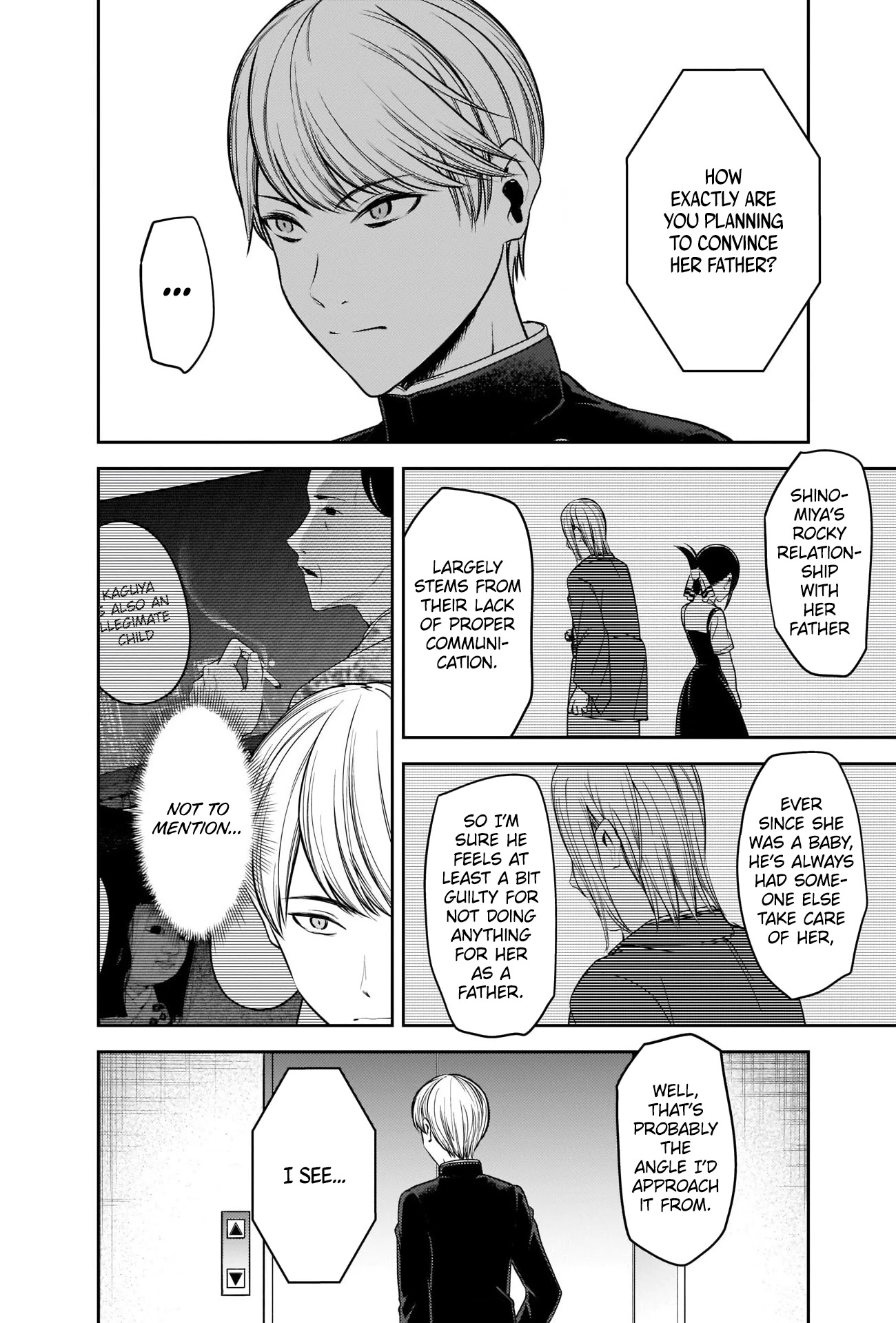 Kaguya-sama wa Kokurasetai - Tensai-tachi no Renai Zunousen Chapter 252 page 4 - Chapter 252