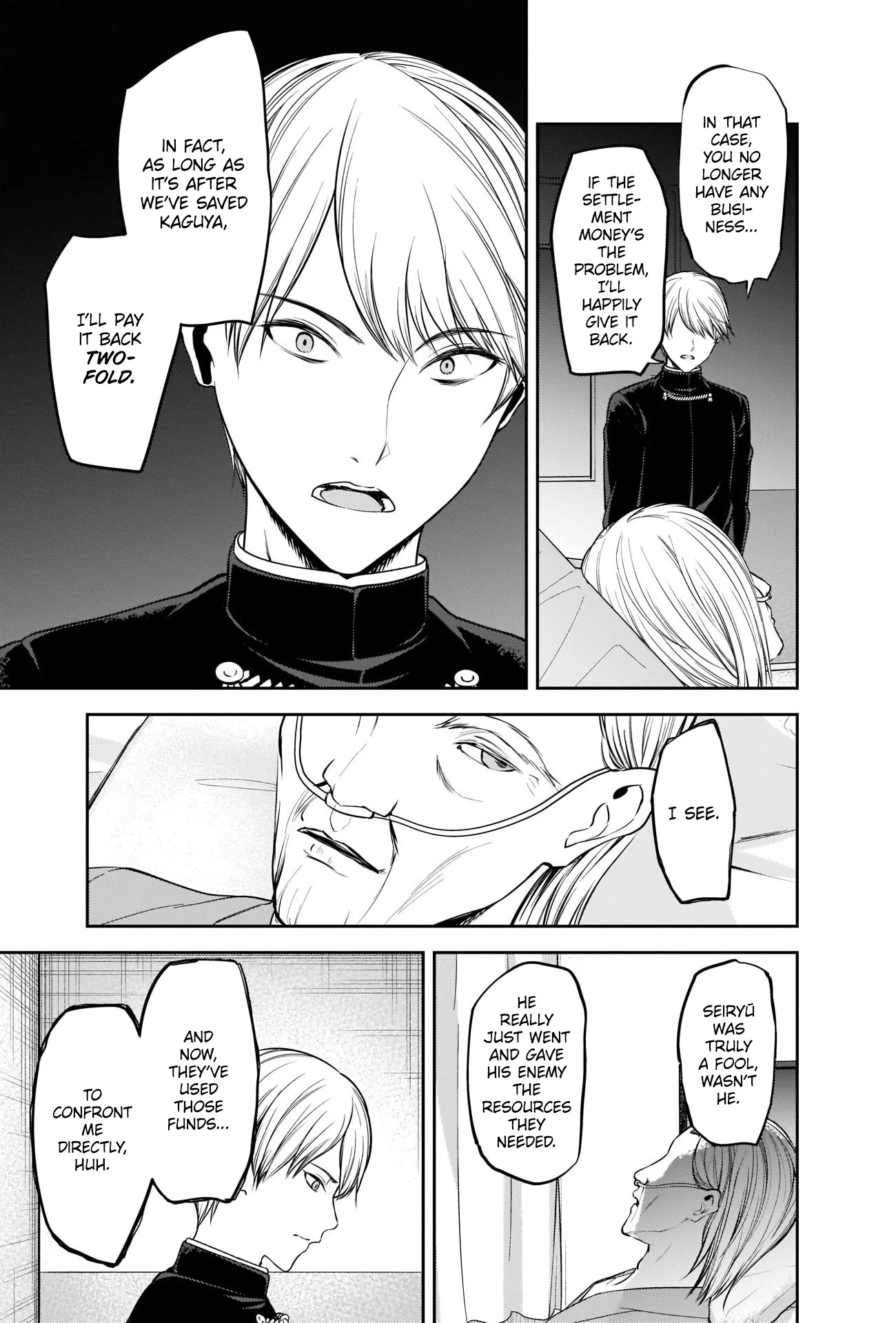 Kaguya-sama wa Kokurasetai - Tensai-tachi no Renai Zunousen Chapter 253 page 3 - Chapter 253