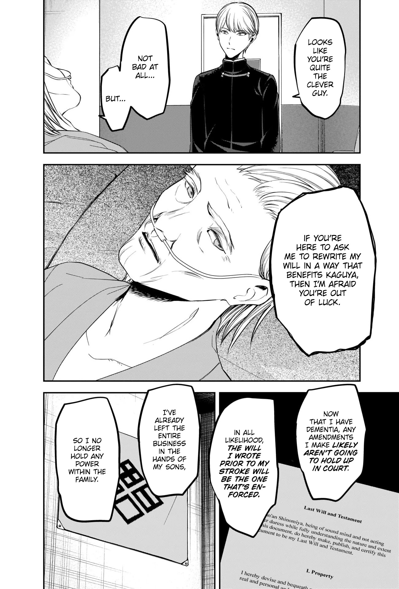 Kaguya-sama wa Kokurasetai - Tensai-tachi no Renai Zunousen Chapter 253 page 4 - Chapter 253