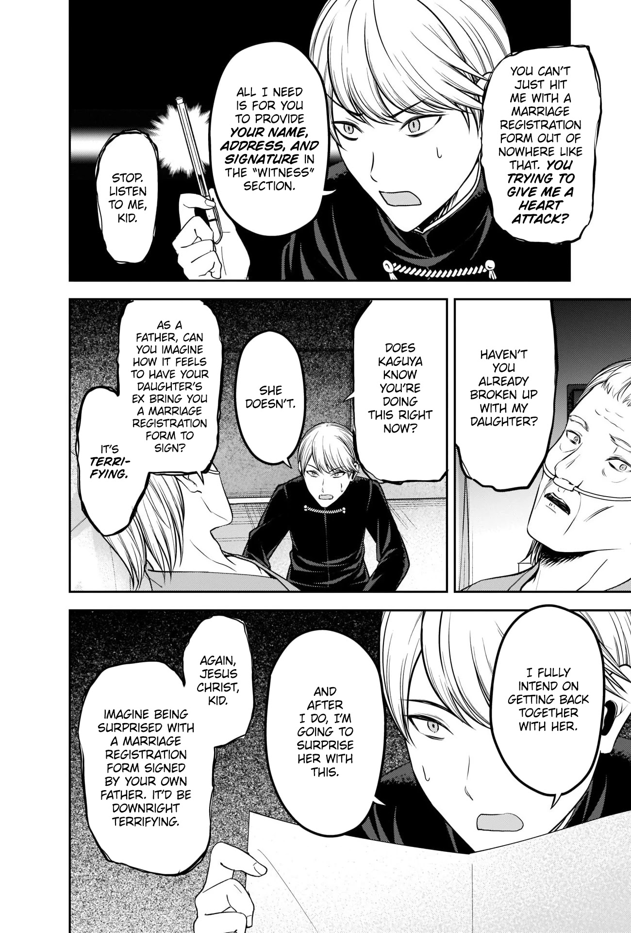 Kaguya-sama wa Kokurasetai - Tensai-tachi no Renai Zunousen Chapter 253 page 8 - Chapter 253