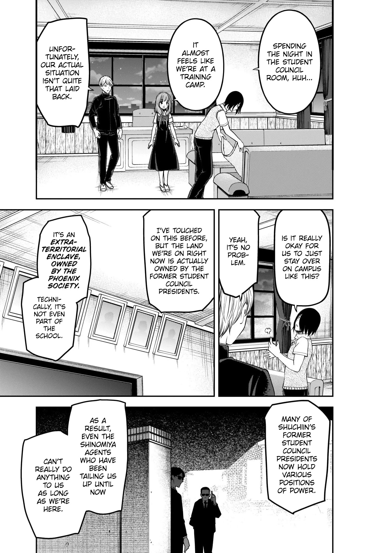Kaguya-sama wa Kokurasetai - Tensai-tachi no Renai Zunousen Chapter 254 page 3 - Chapter 254