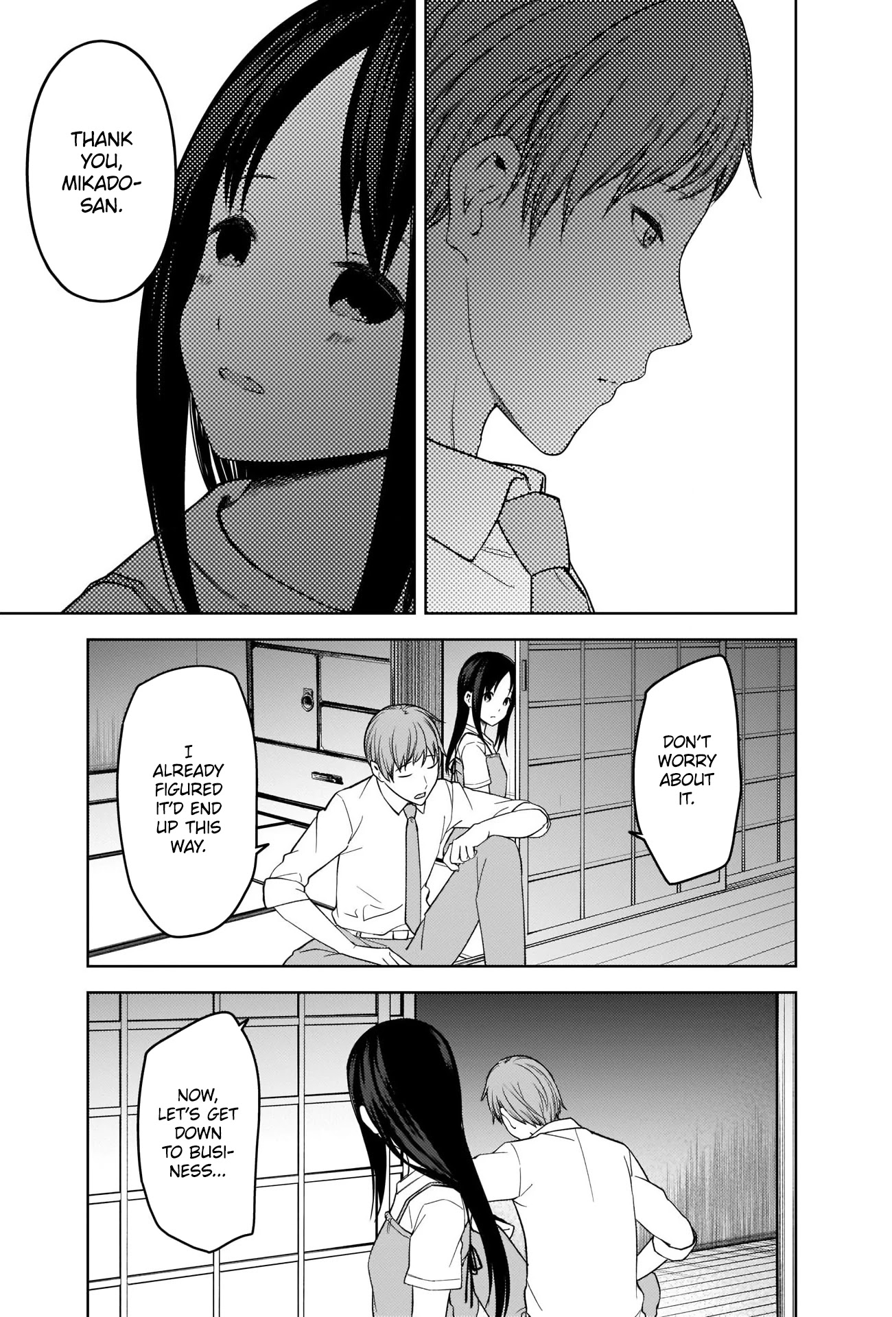 Kaguya-sama wa Kokurasetai - Tensai-tachi no Renai Zunousen Chapter 256 page 14 - Chapter 256