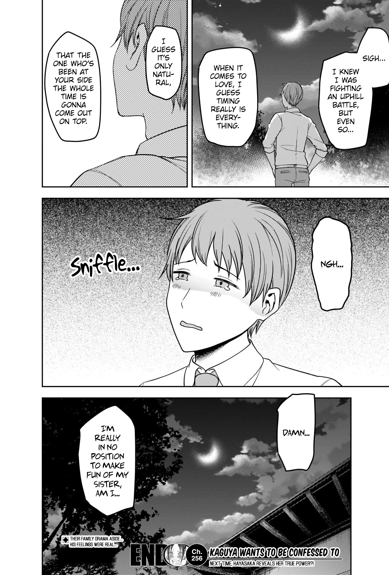 Kaguya-sama wa Kokurasetai - Tensai-tachi no Renai Zunousen Chapter 256 page 19 - Chapter 256