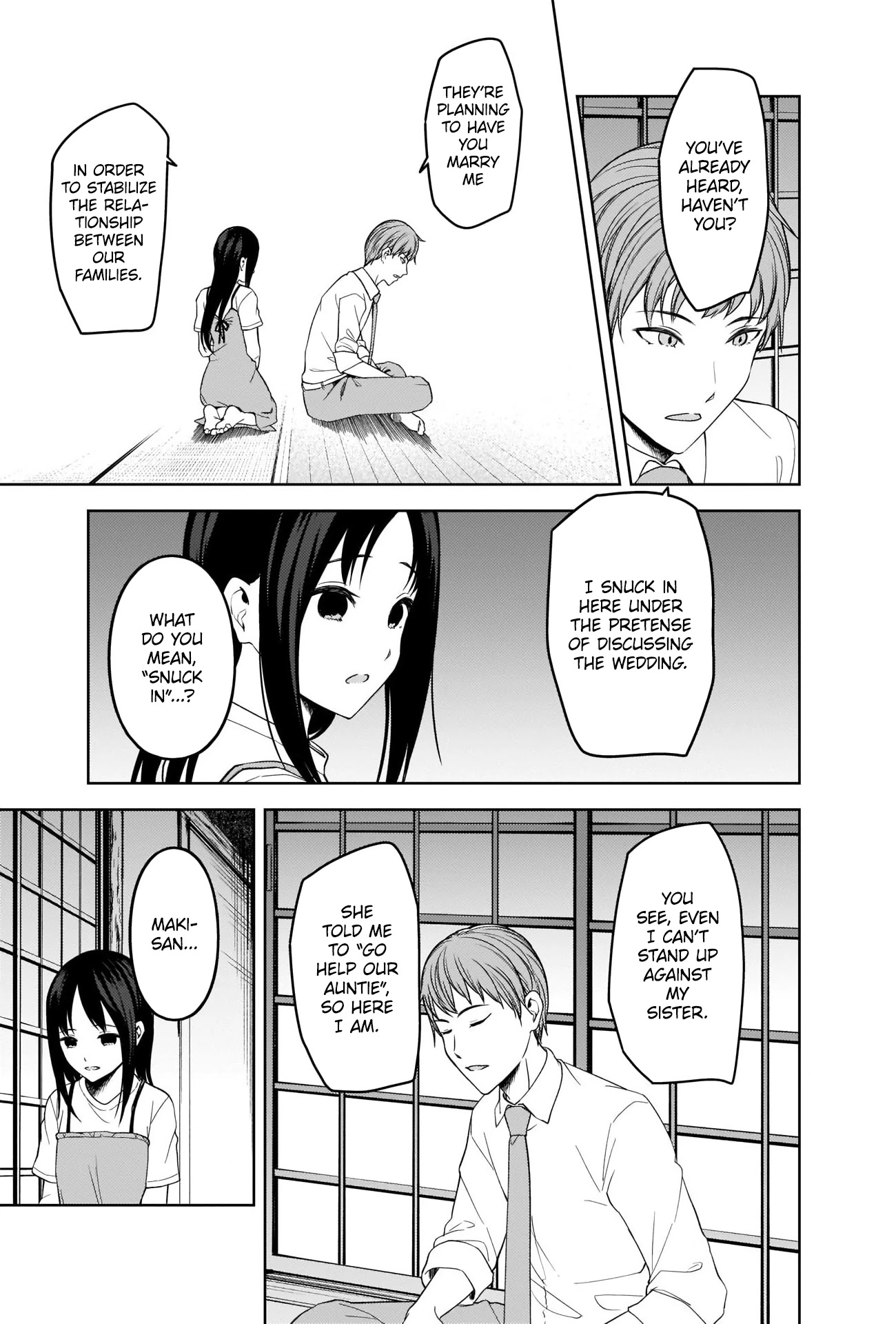 Kaguya-sama wa Kokurasetai - Tensai-tachi no Renai Zunousen Chapter 256 page 4 - Chapter 256