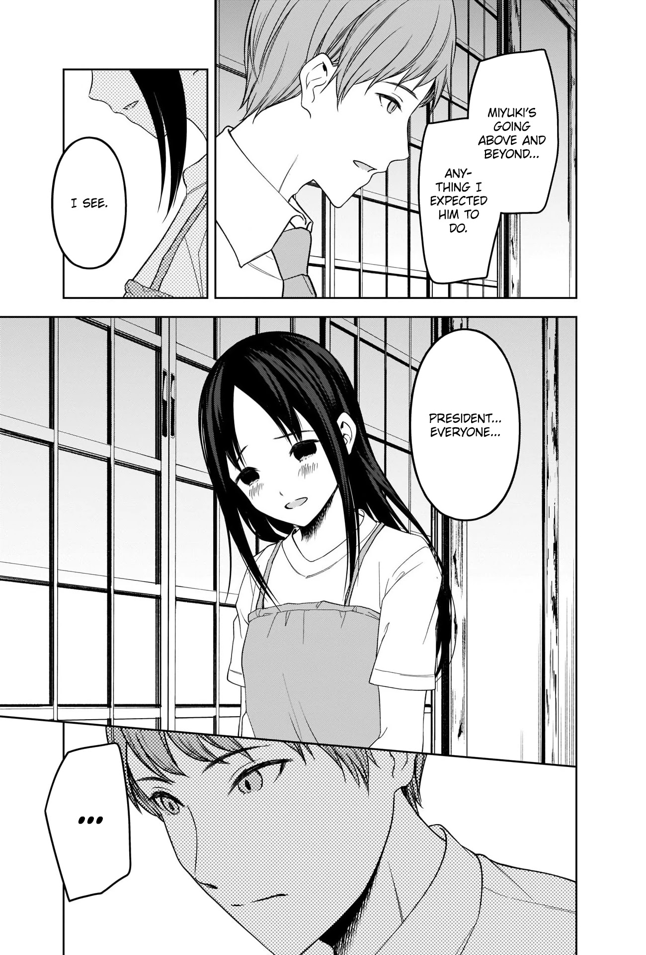 Kaguya-sama wa Kokurasetai - Tensai-tachi no Renai Zunousen Chapter 256 page 6 - Chapter 256