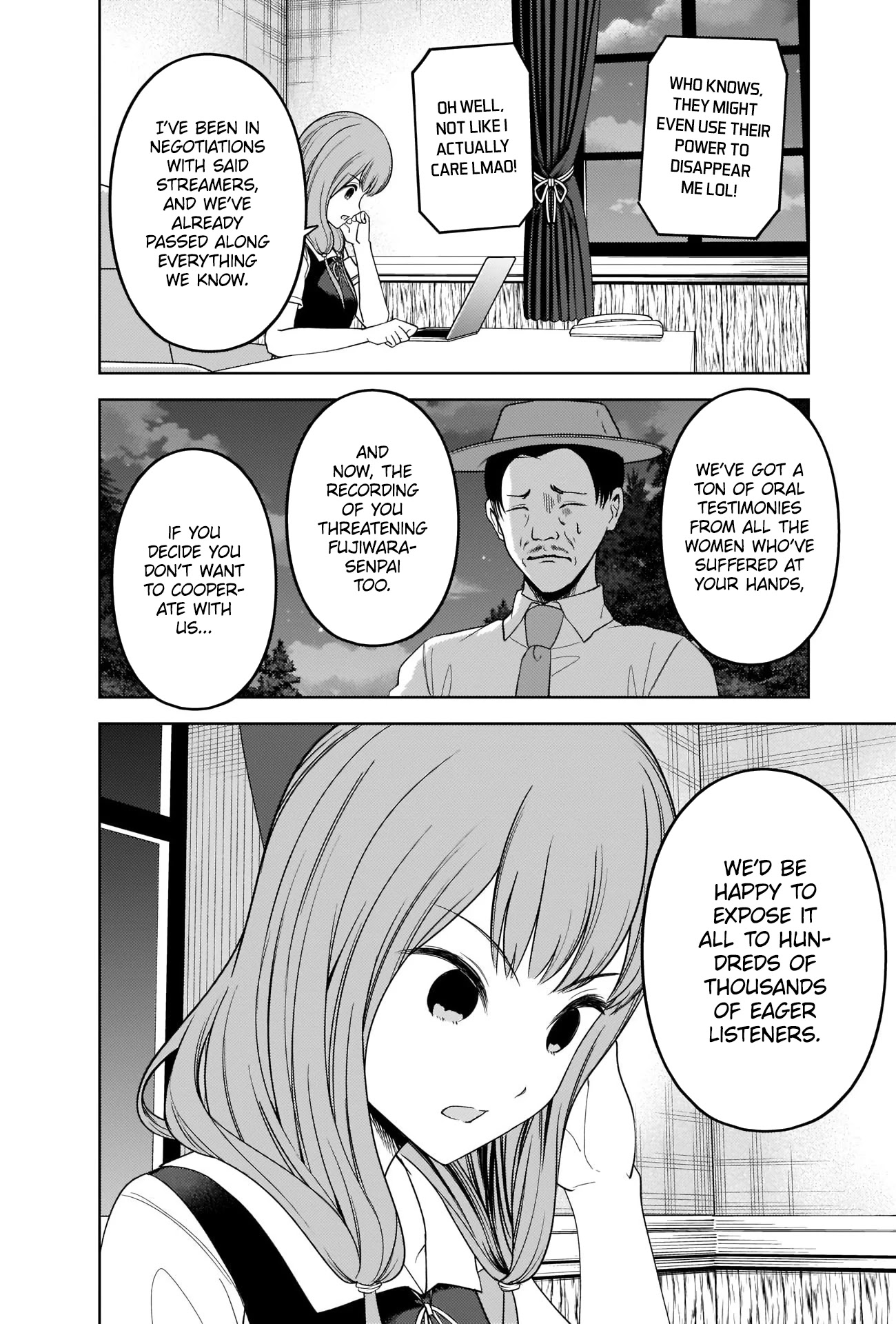 Kaguya-sama wa Kokurasetai - Tensai-tachi no Renai Zunousen Chapter 257 page 16 - Chapter 257